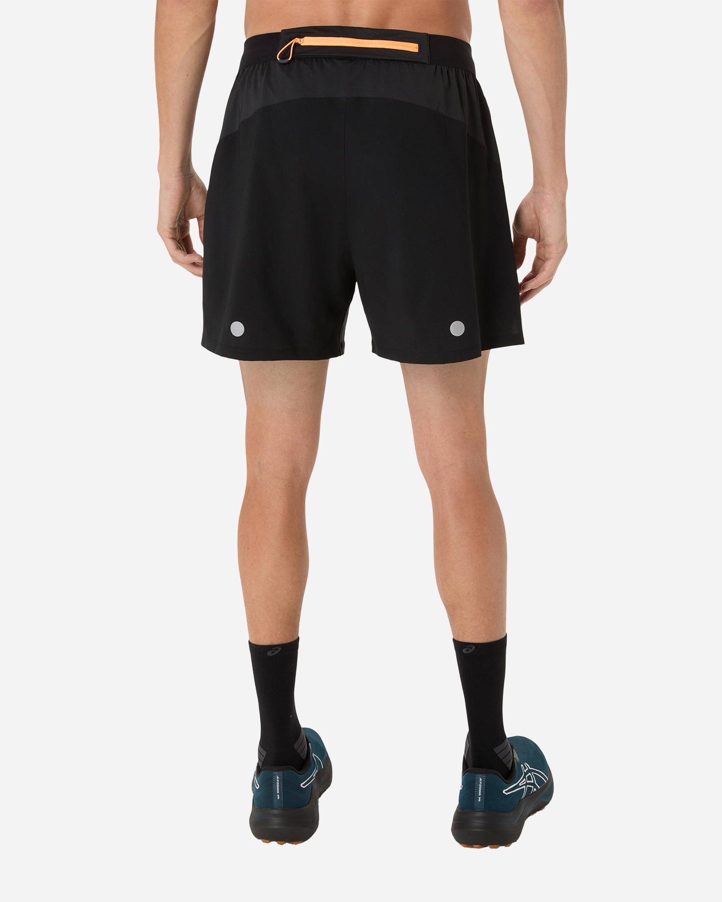 Short running ASICS FUJITRAIL ALL OVER PRINT M - Nero - 2 | Cisalfa Sport