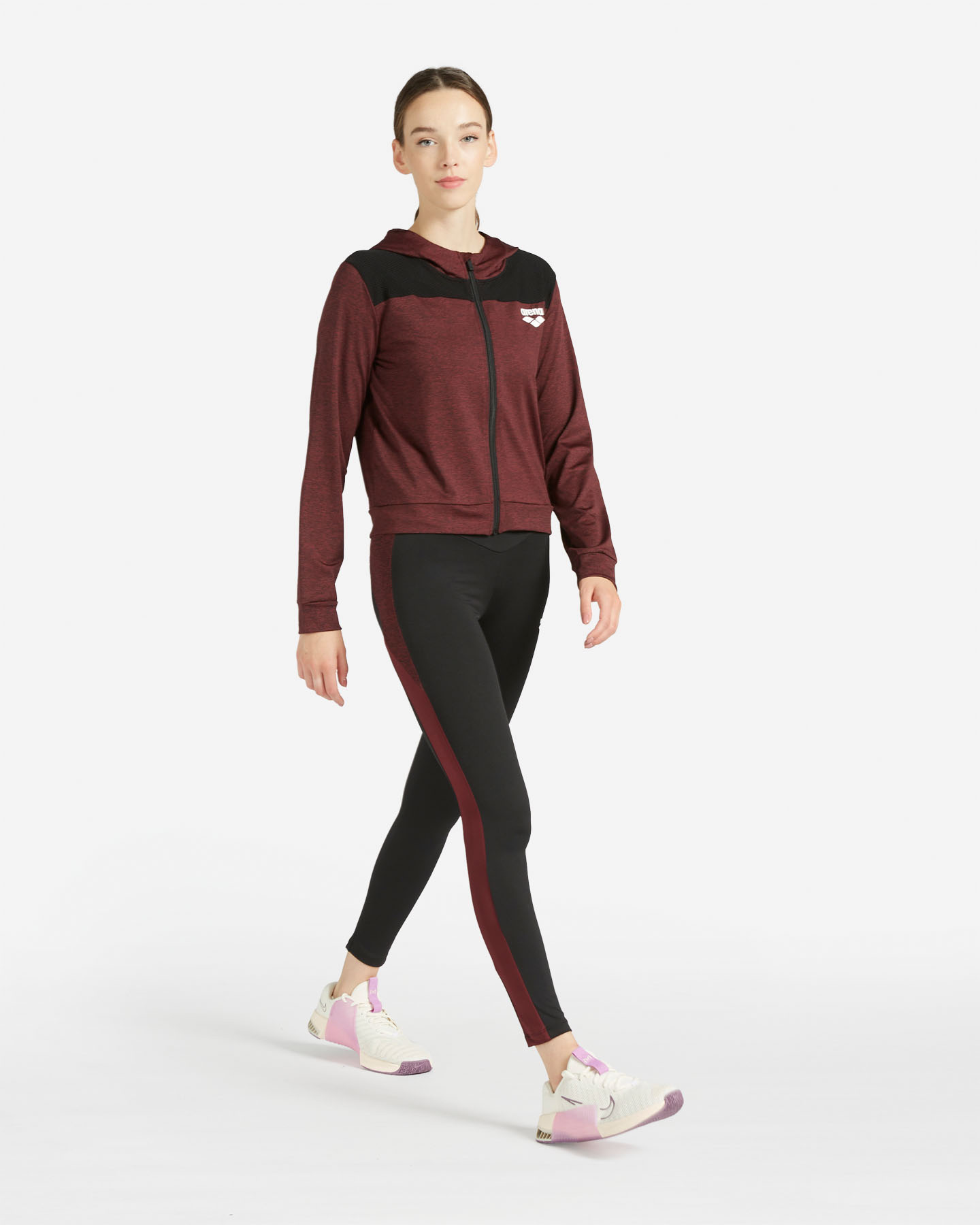 Felpa training ARENA TECH W - Rosso - 3 | Cisalfa Sport