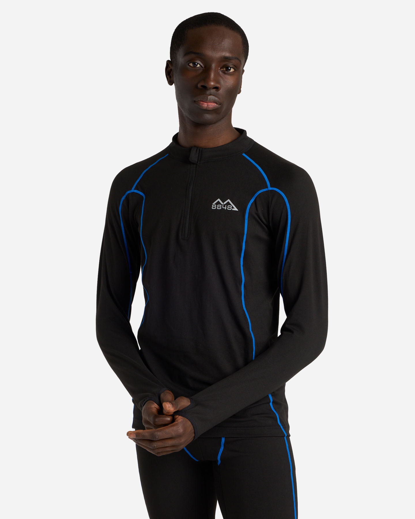 Maglia intimo tecnico 8848 MOUNTAIN ESSENTIAL M - Nero - 1 | Cisalfa Sport