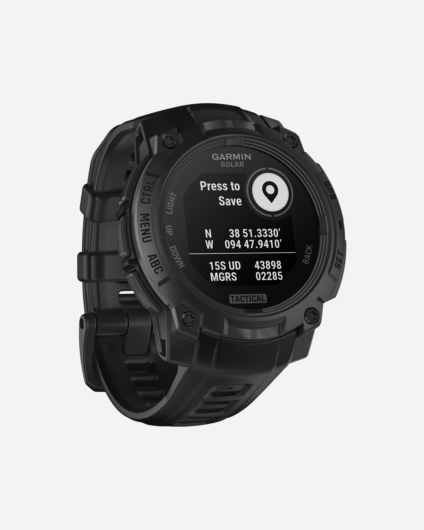 Orologio multifunzione GARMIN INSTINCT 3 TACTICAL SOLAR 45 MM  - Nero - 3 | Cisalfa Sport