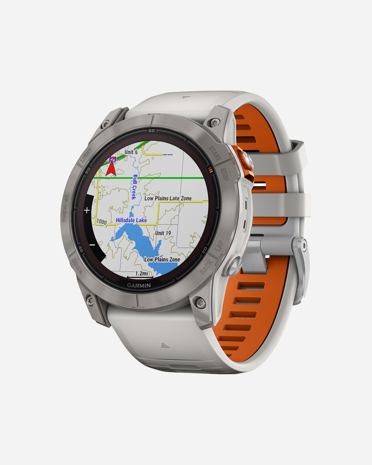 Orologio multifunzione GARMIN FENIX 7X PRO SAPH SOLAR  - Arancione - 1 | Cisalfa Sport