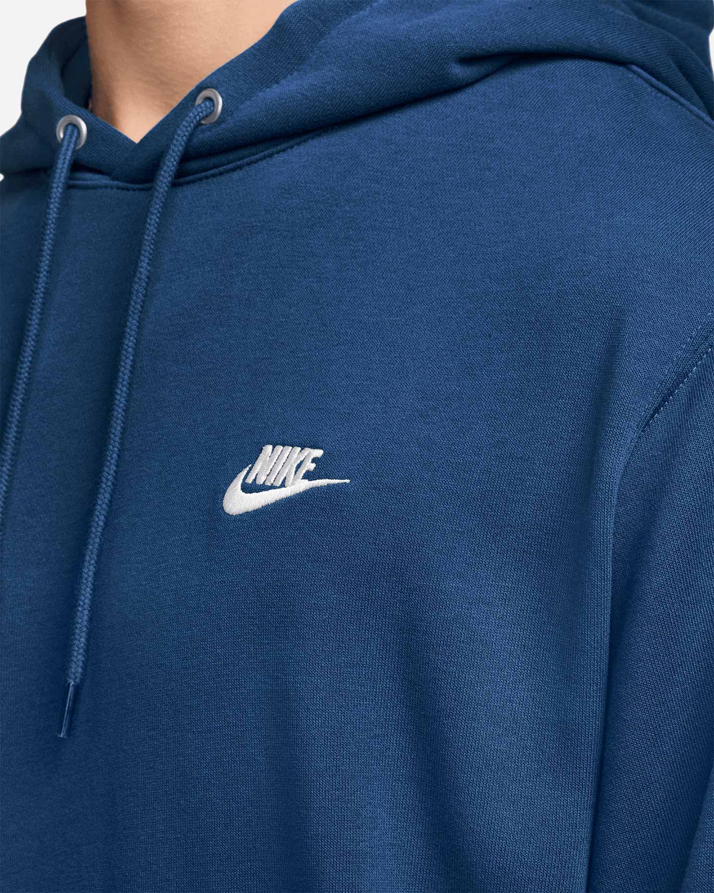 Felpa NIKE CLUB M - Blu - 2 | Cisalfa Sport