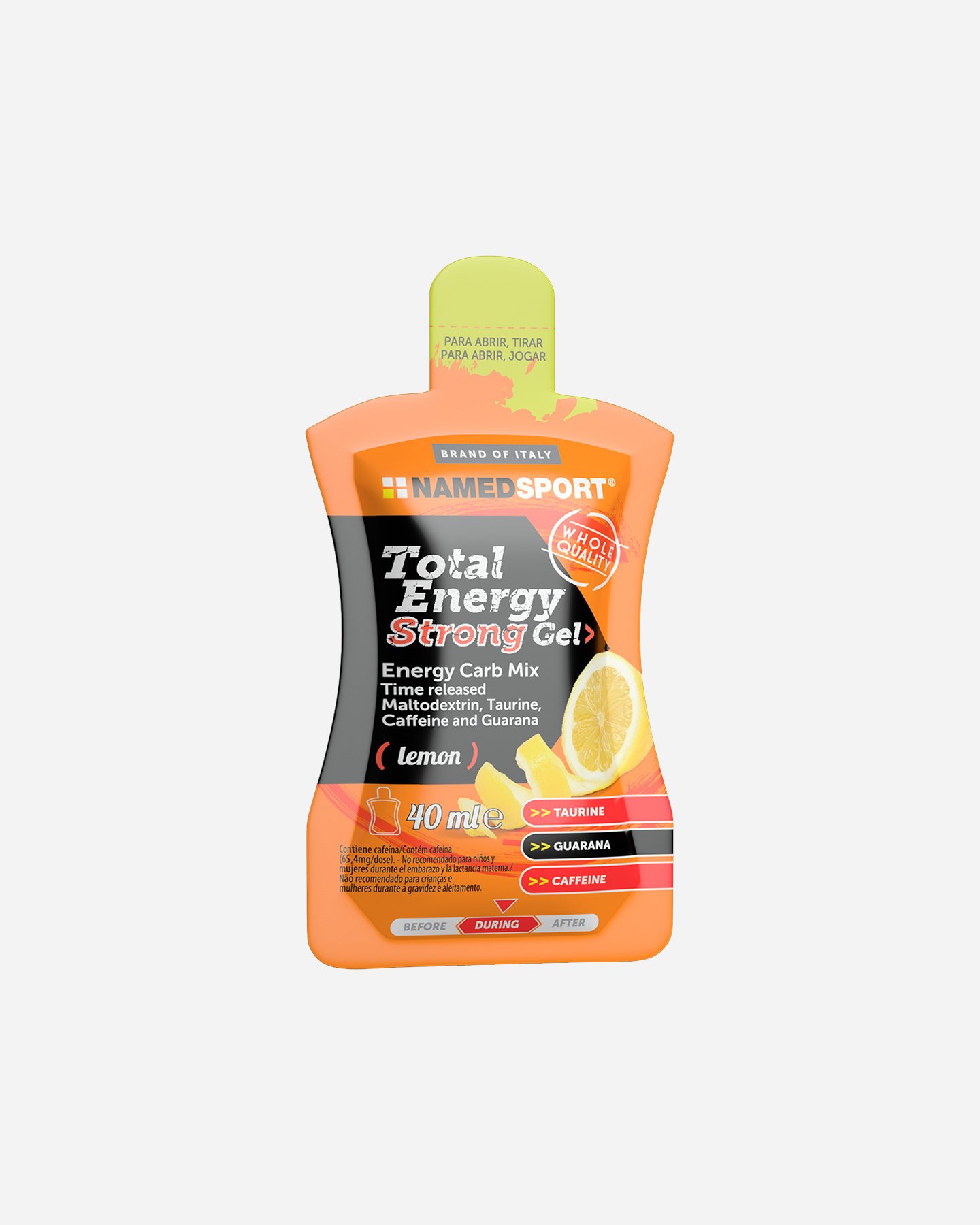 Gel energetico NAMED SPORT TOTAL ENERGY CARBO GEL 40 ML  - Color mix - 0 | Cisalfa Sport