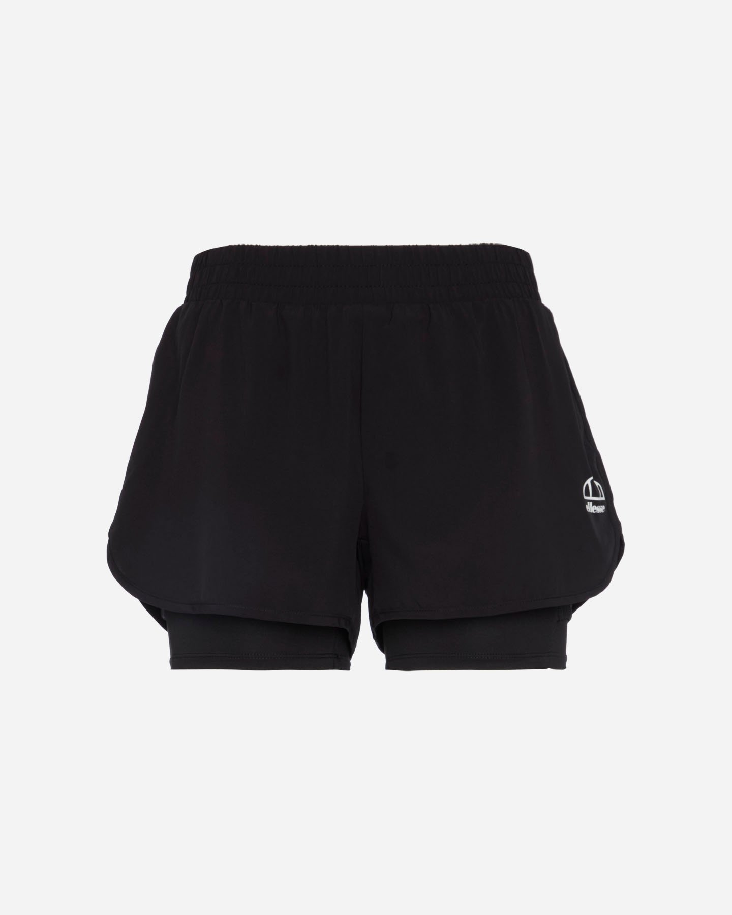 Pantaloncini tennis ELLESSE TENNIS MATCH W - Nero - 0 | Cisalfa Sport
