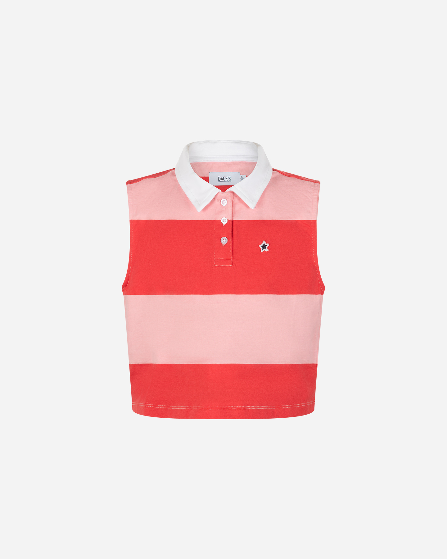Polo DACK'S RUGBY STRIPE W - Rosa - 0 | Cisalfa Sport