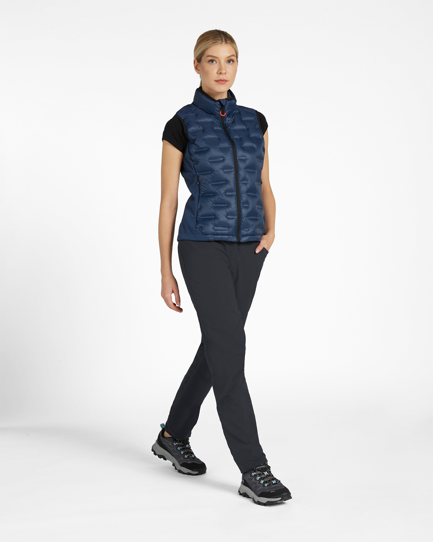 Gilet REUSCH DOWN PADDING W - Blu - 3 | Cisalfa Sport