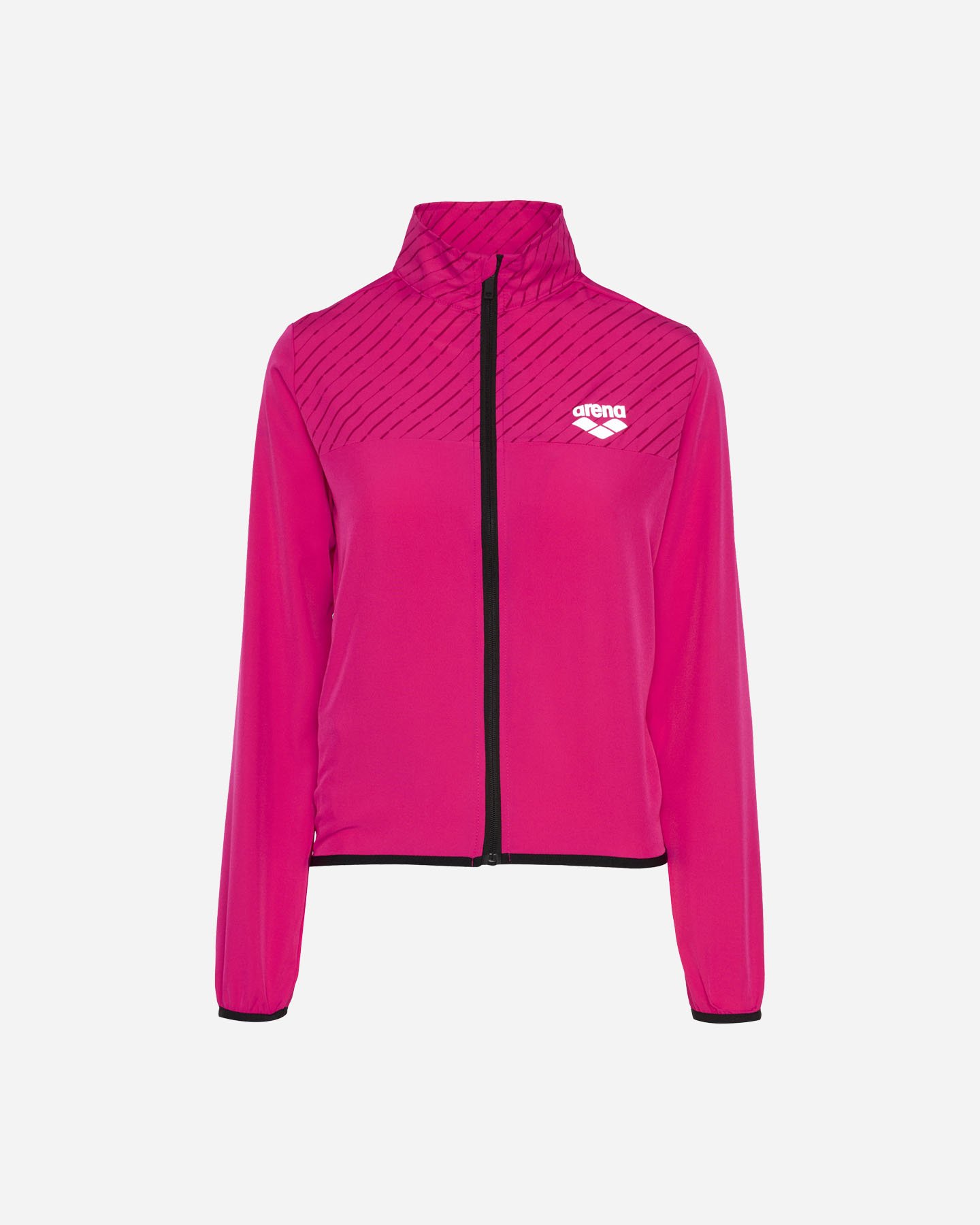 Giacca running ARENA ATHLETIC RUN W - Nero - 0 | Cisalfa Sport