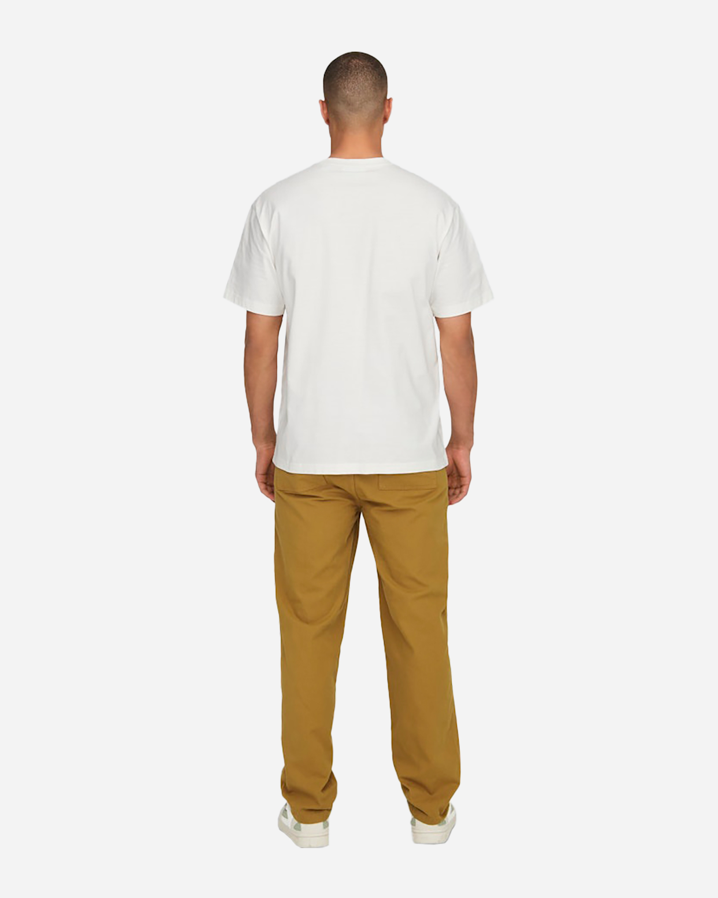 T-shirt ONLY & SONS AARON WRITTEN CHEST M - Bianco - 2 | Cisalfa Sport