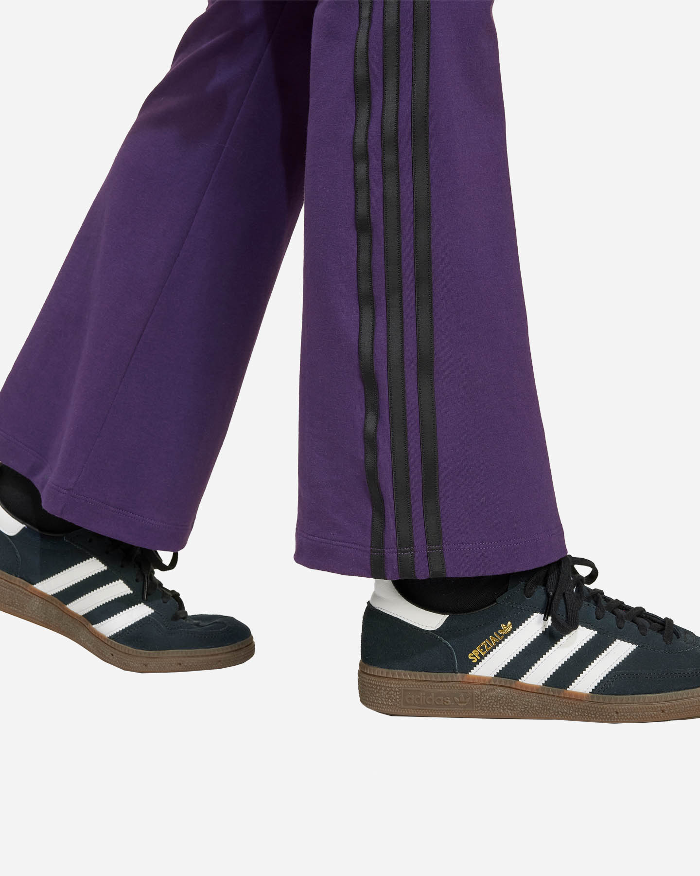 Leggings ADIDAS 3STRIPES JR - Viola - 5 | Cisalfa Sport