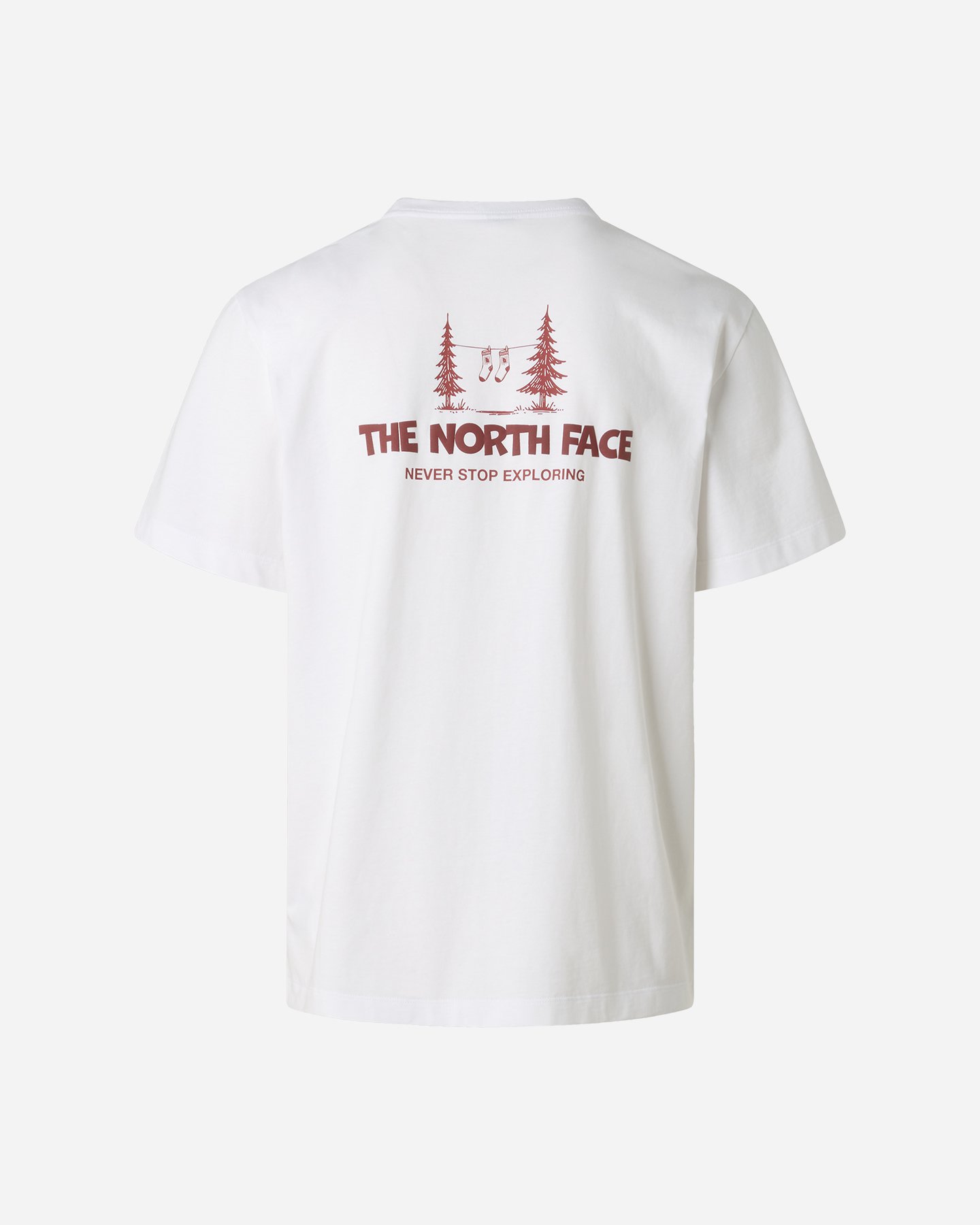 T-shirt THE NORTH FACE CAMPING M - Bianco - 1 | Cisalfa Sport