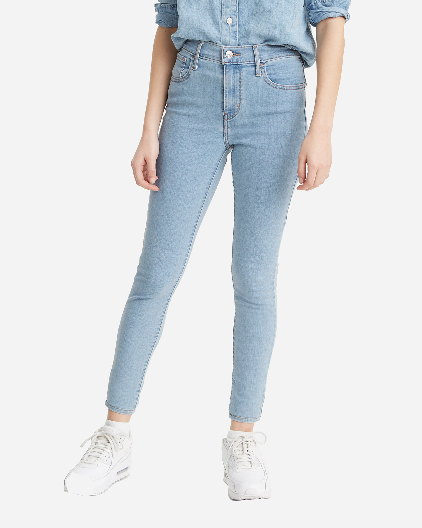 Image of Levi's 720 High Rise Super Skinny L30 Denim W - Jeans - Donna