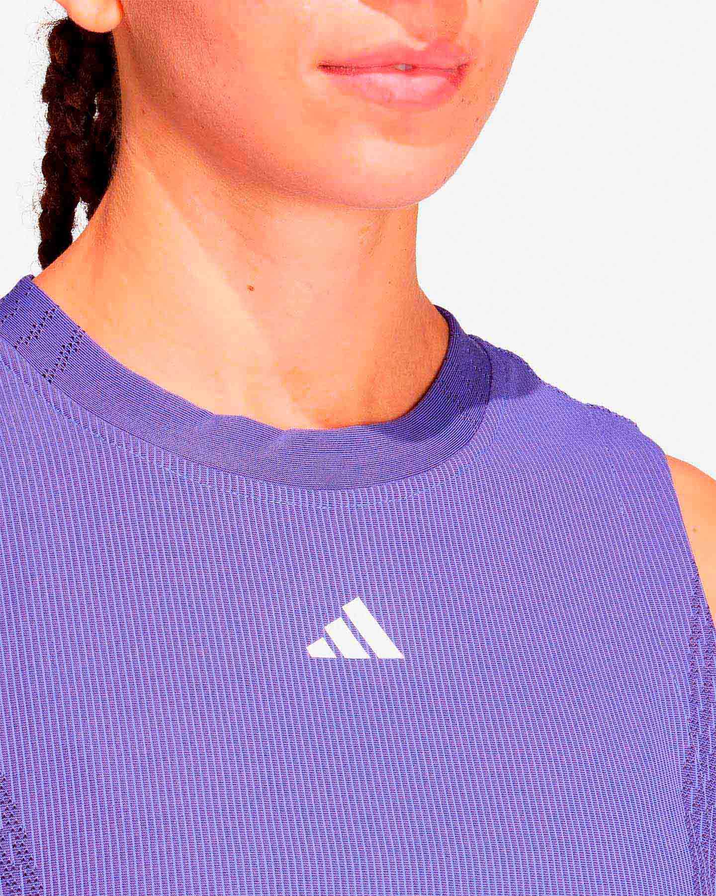 T-shirt tennis ADIDAS US OPEN W - Blu - 4 | Cisalfa Sport