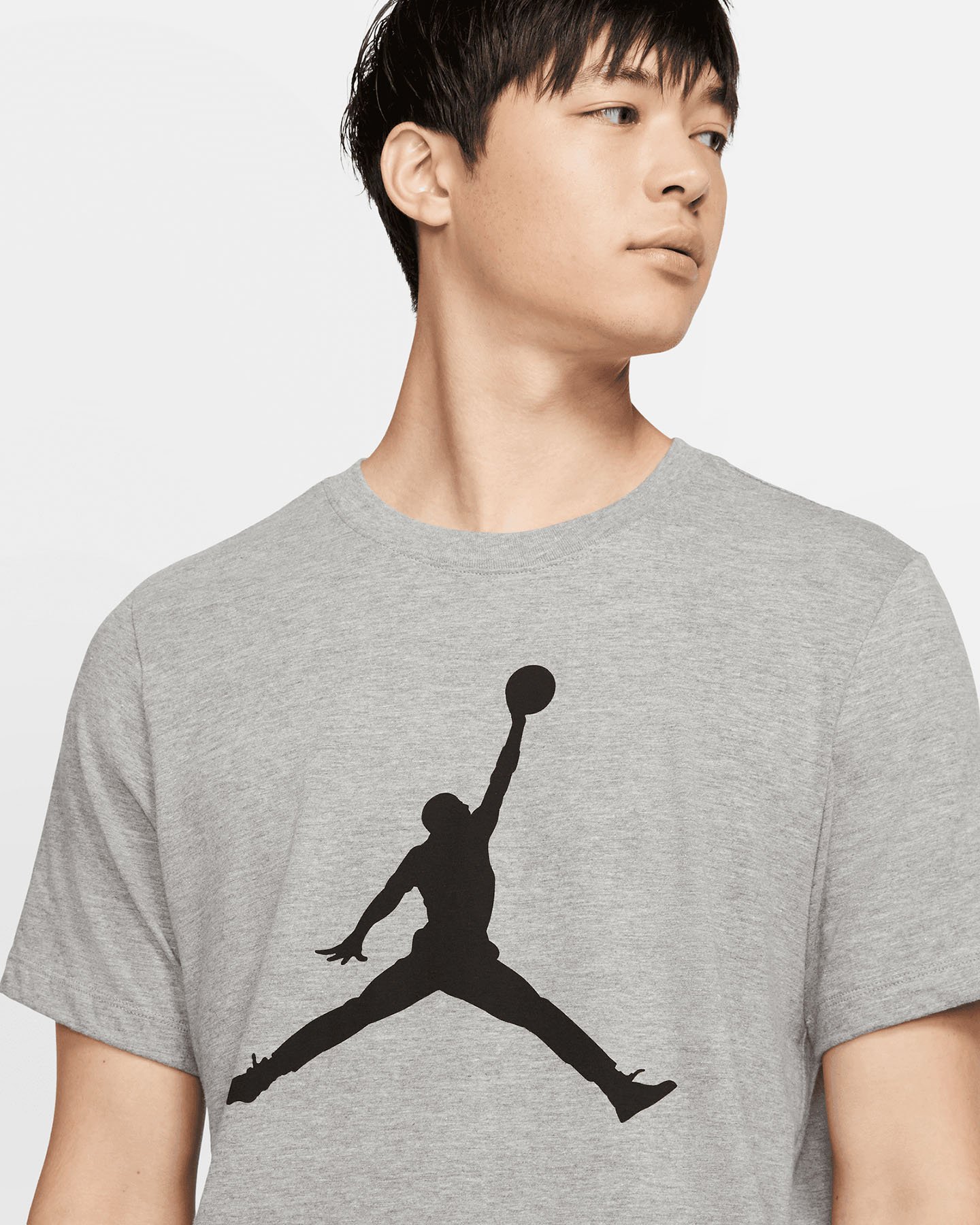 Maglia basket NIKE JORDAN JUMPMAN CREW M - Grigio - 6 | Cisalfa Sport