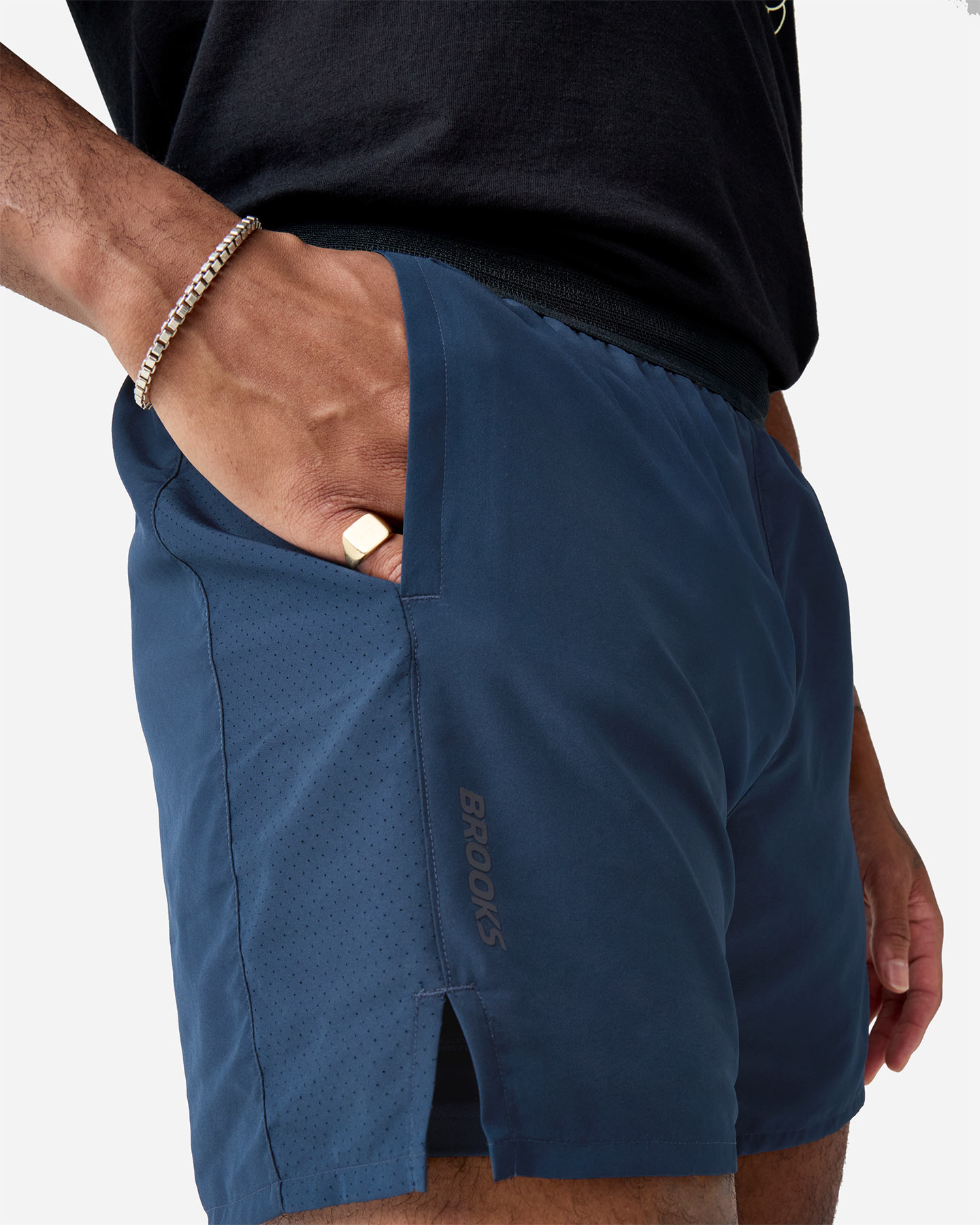 Short running BROOKS DASH 2IN1 M - 4 | Cisalfa Sport