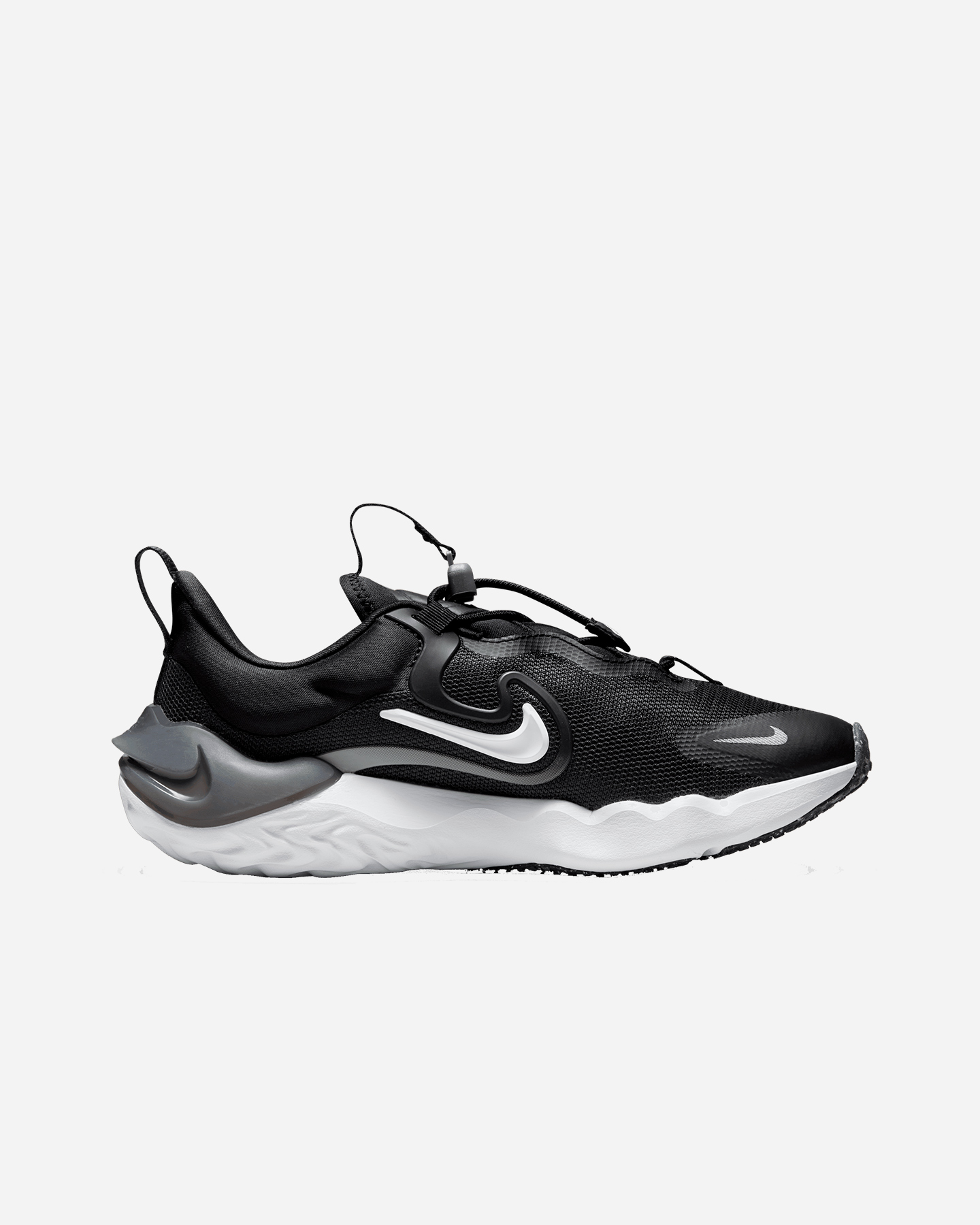 Scarpe sneakers NIKE RUN FLOW GS JR - Nero - 0 | Cisalfa Sport