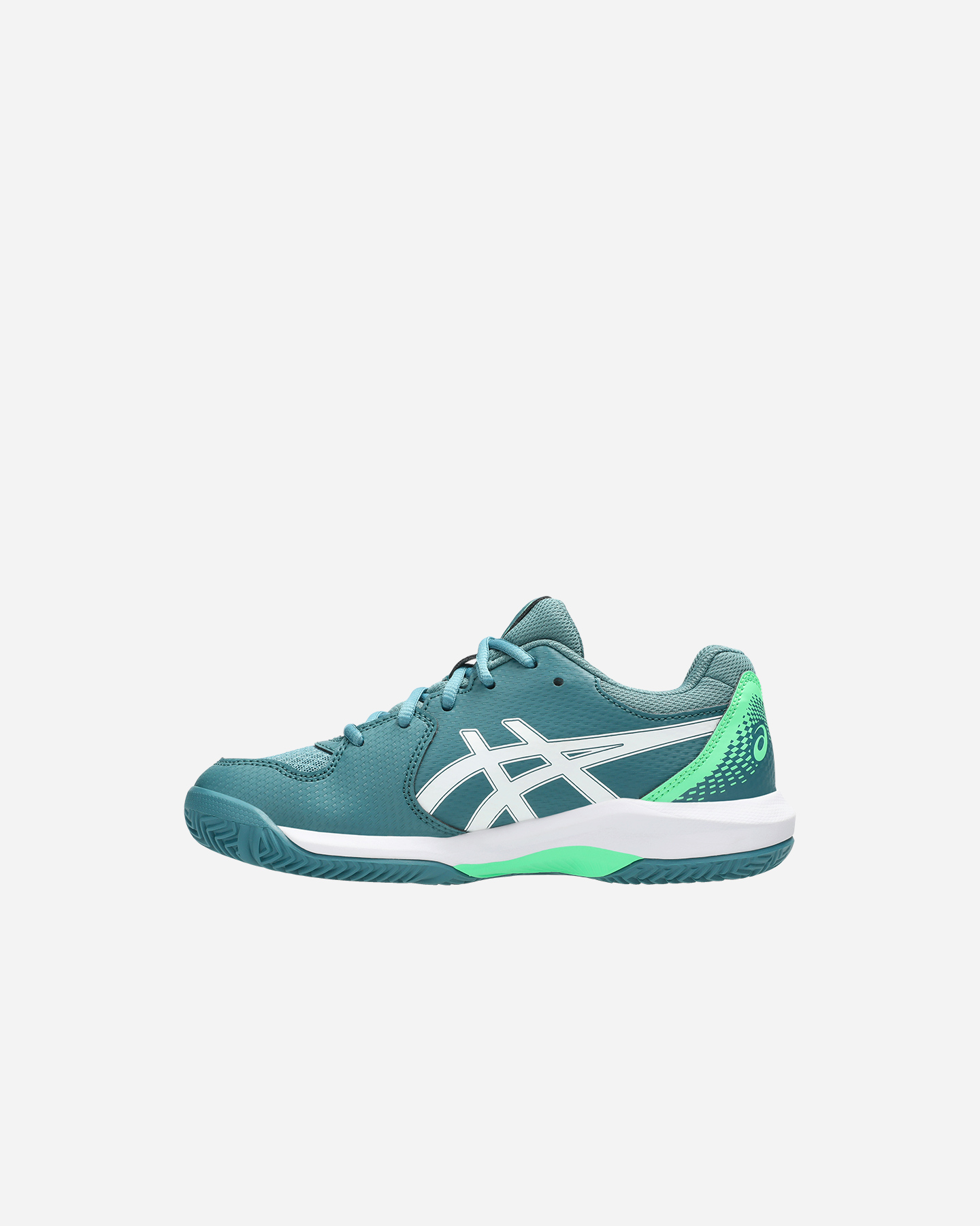 Scarpe tennis ASICS GEL-DEDICATE 8 PADEL GS JR - Verde - 3 | Cisalfa Sport