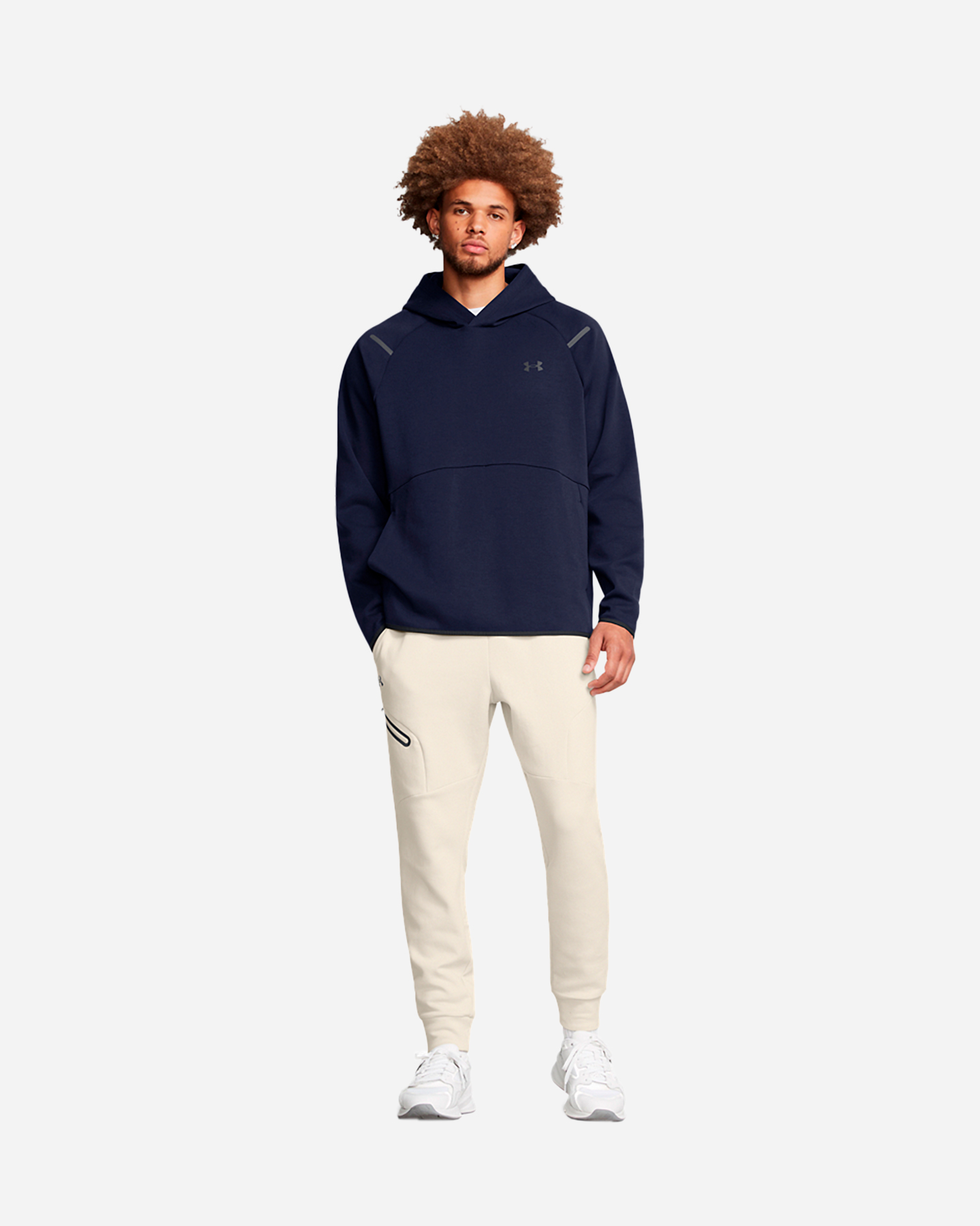 Pantalone UNDER ARMOUR UNSTOPPABLE M - Bianco - 4 | Cisalfa Sport