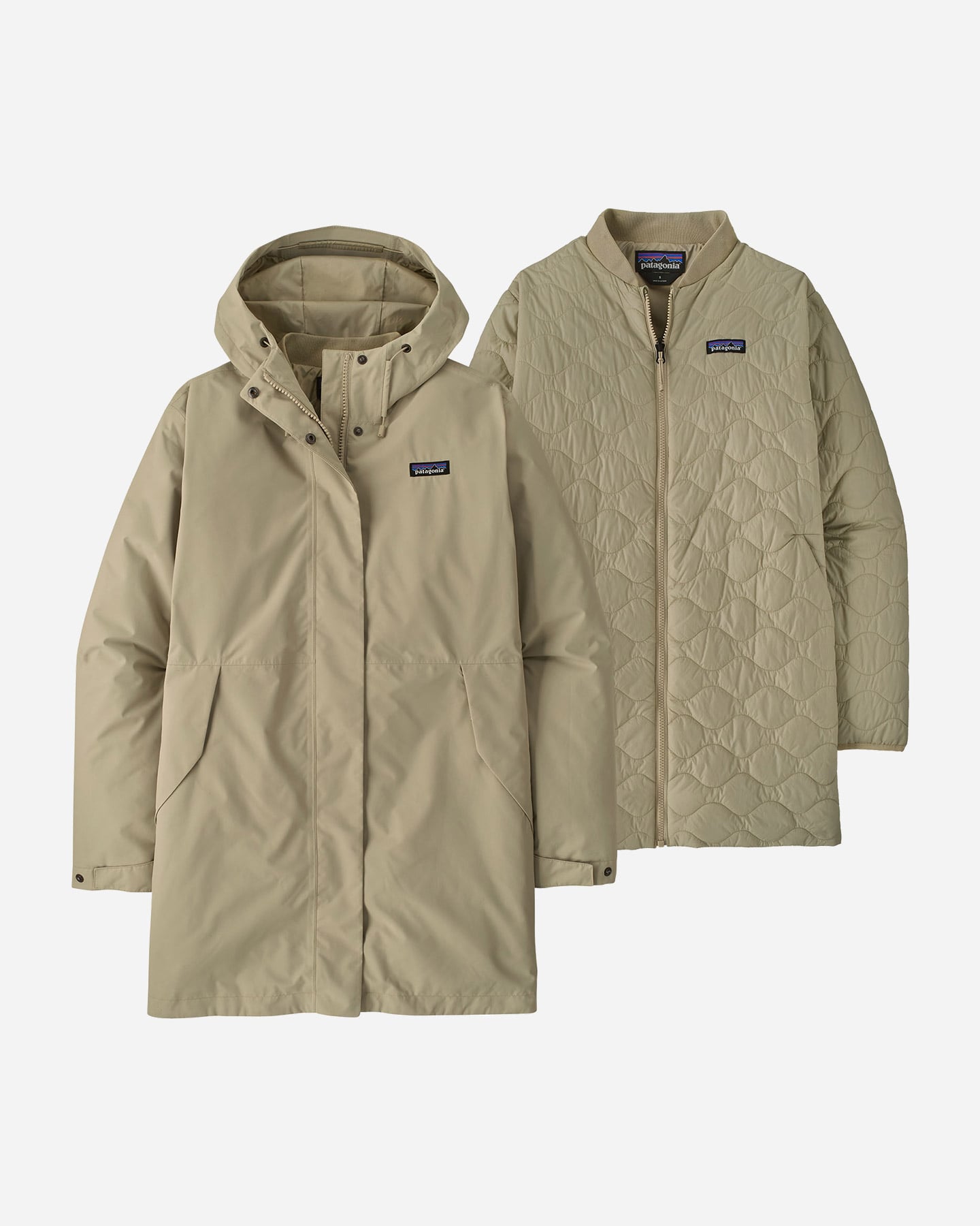 Heyes Peak 3-in-1 W - Giacca Outdoor - Donna - Beige