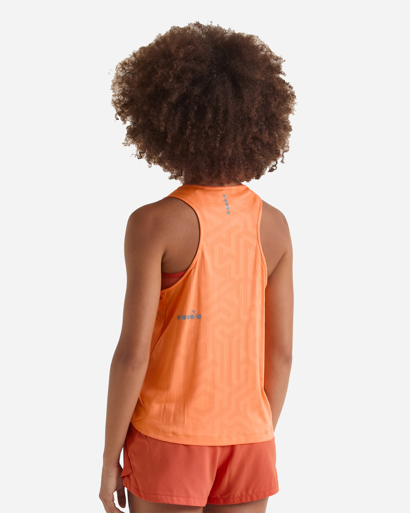 Canotta running DIADORA SUPERLIGHT W - Arancione - 2 | Cisalfa Sport