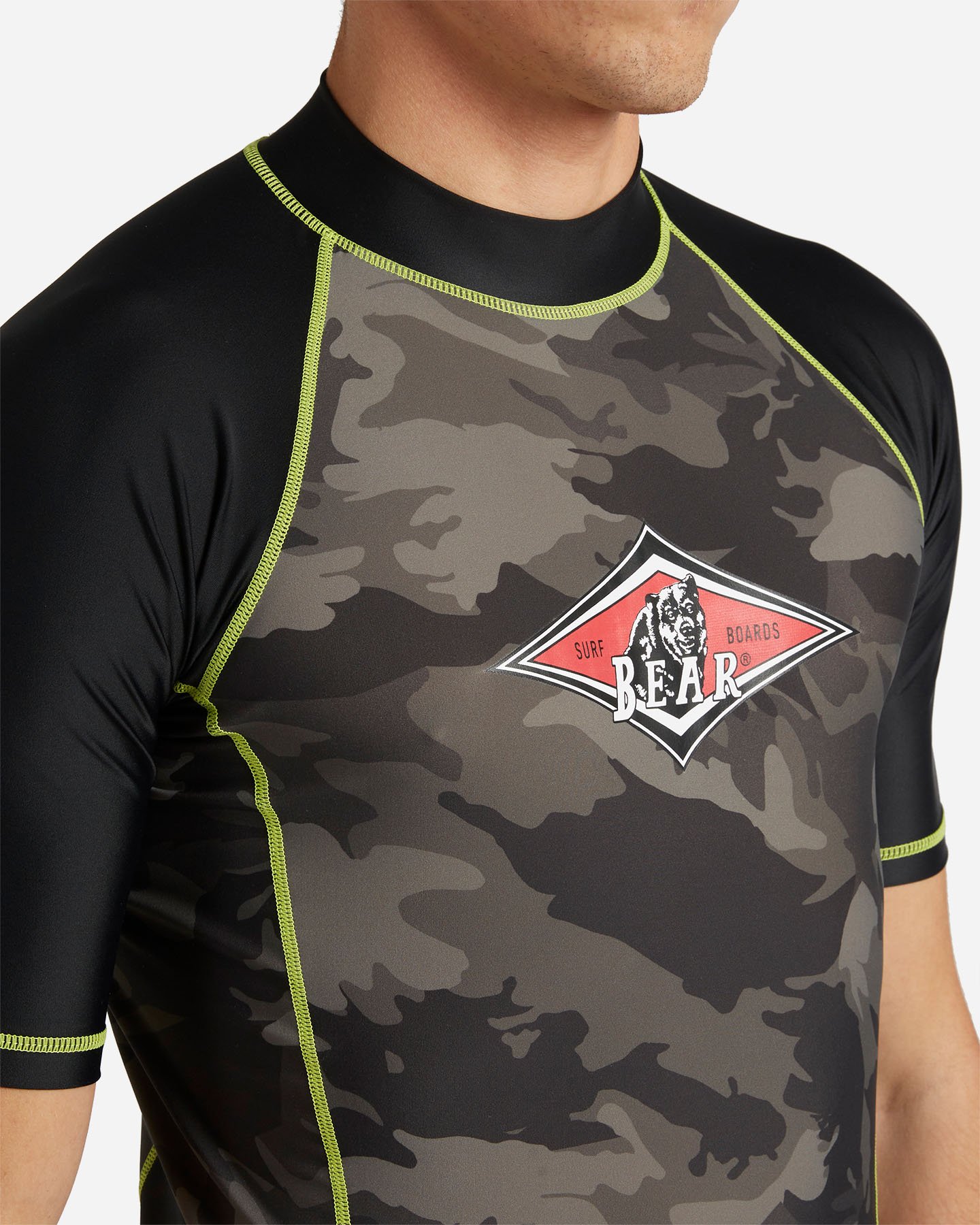 T-shirt BEAR ICONIC BIG LOGO M - Verde - 4 | Cisalfa Sport