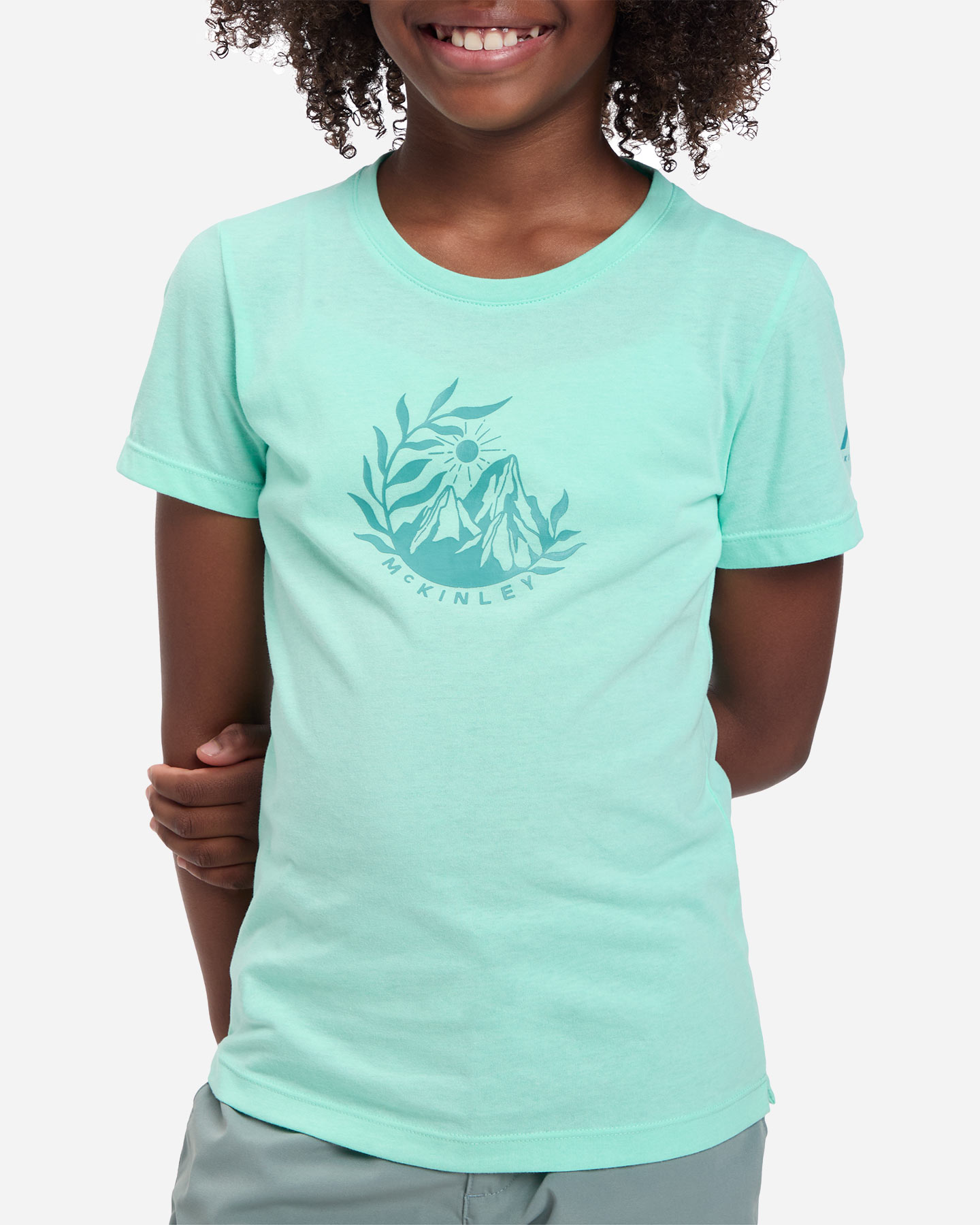 T-shirt MCKINLEY ELLIS III JR - Azzurro - 1 | Cisalfa Sport