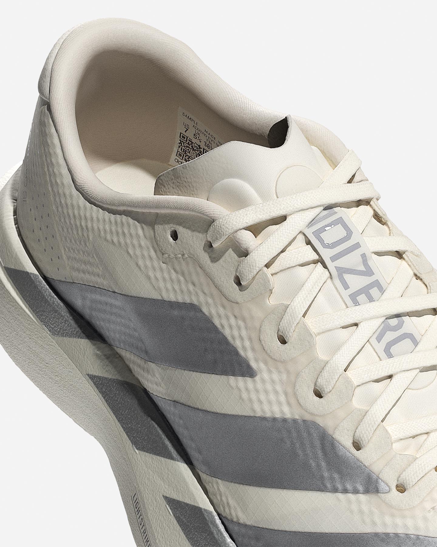 Scarpe running ADIDAS ADIZERO EVO SL W - Bianco - 4 | Cisalfa Sport