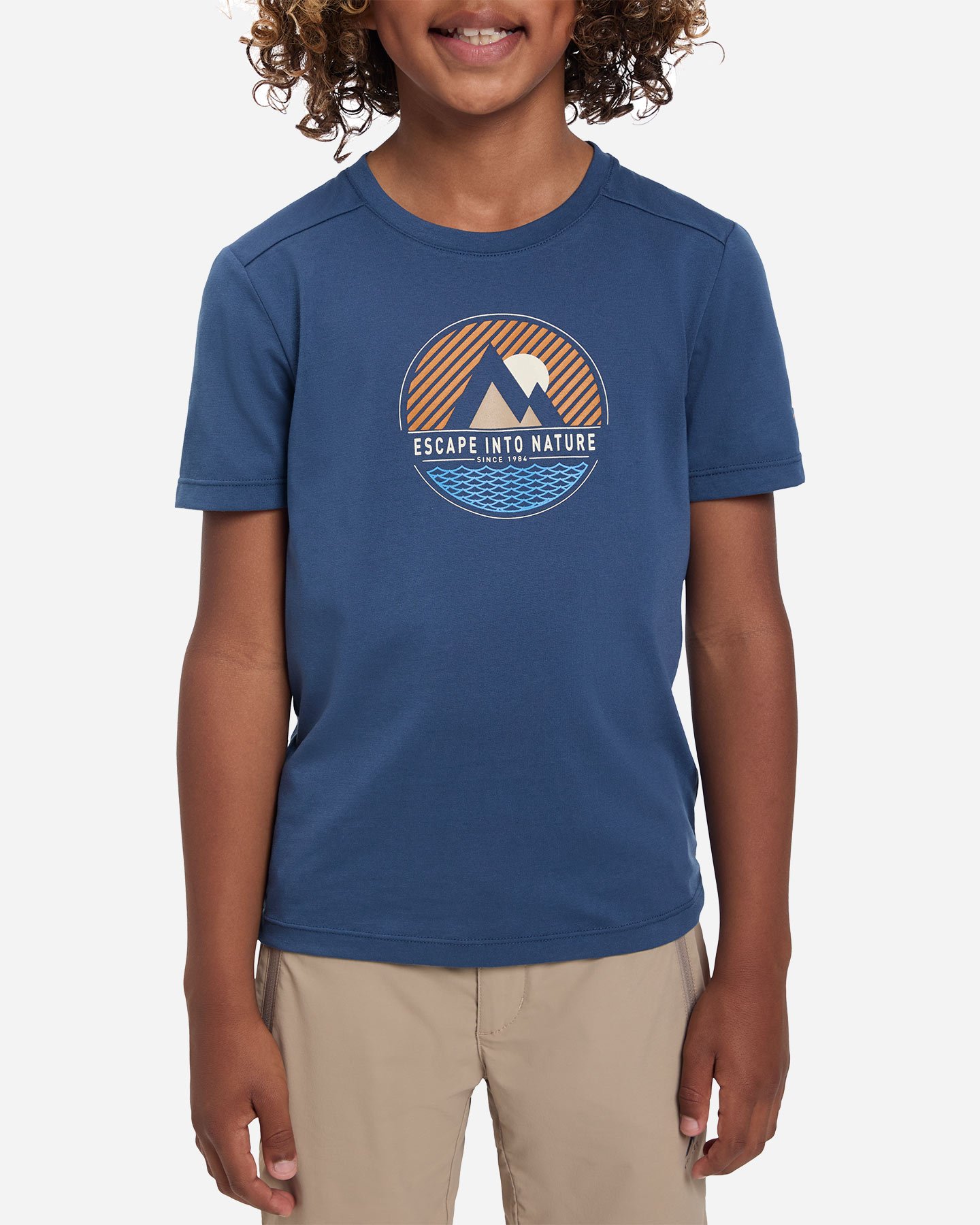 T-shirt MCKINLEY ELLIS III JR - Blu Navy - 1 | Cisalfa Sport