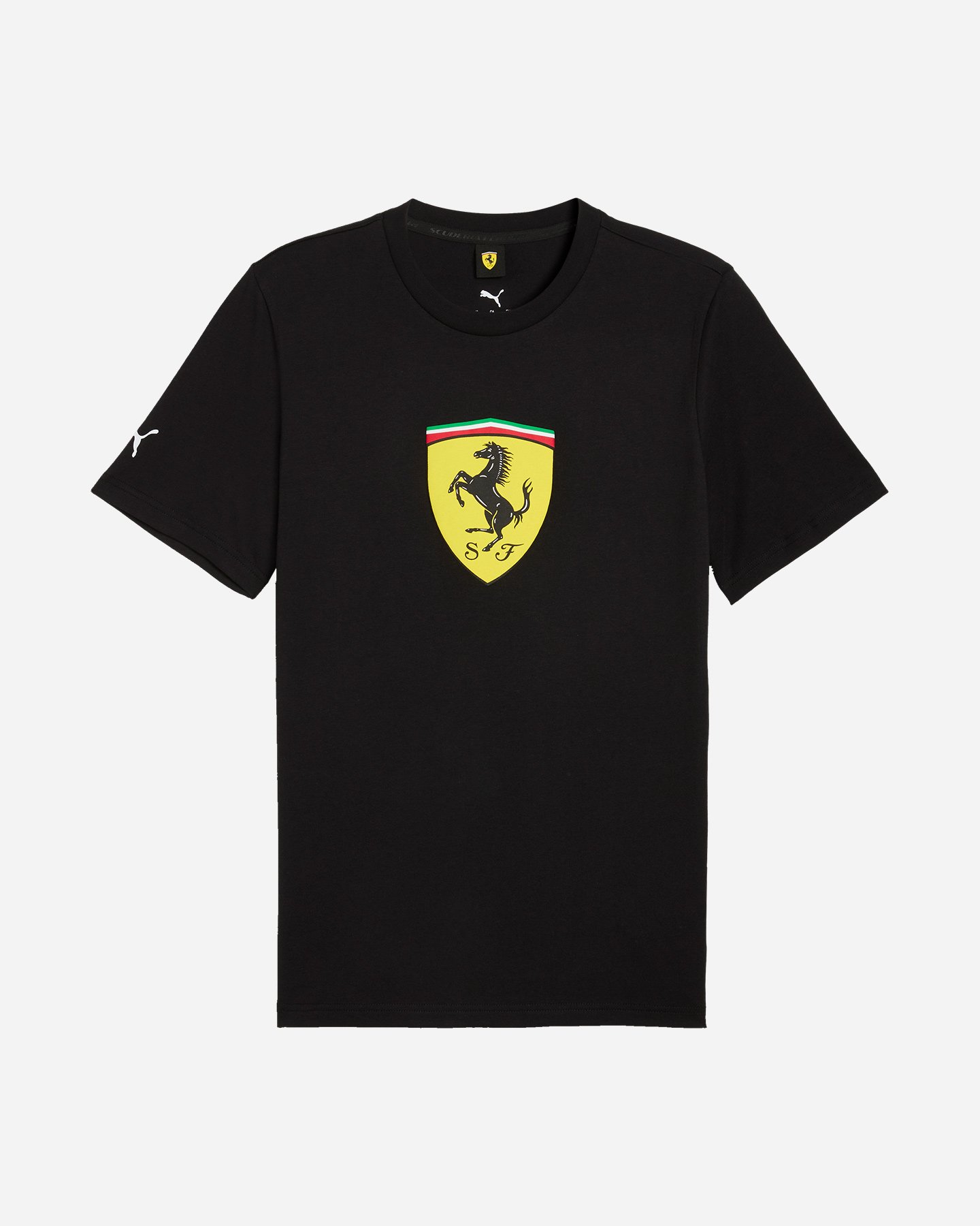 T-shirt PUMA FERRARI SPORTSW COLORED SHIELD M - Nero - 0 | Cisalfa Sport