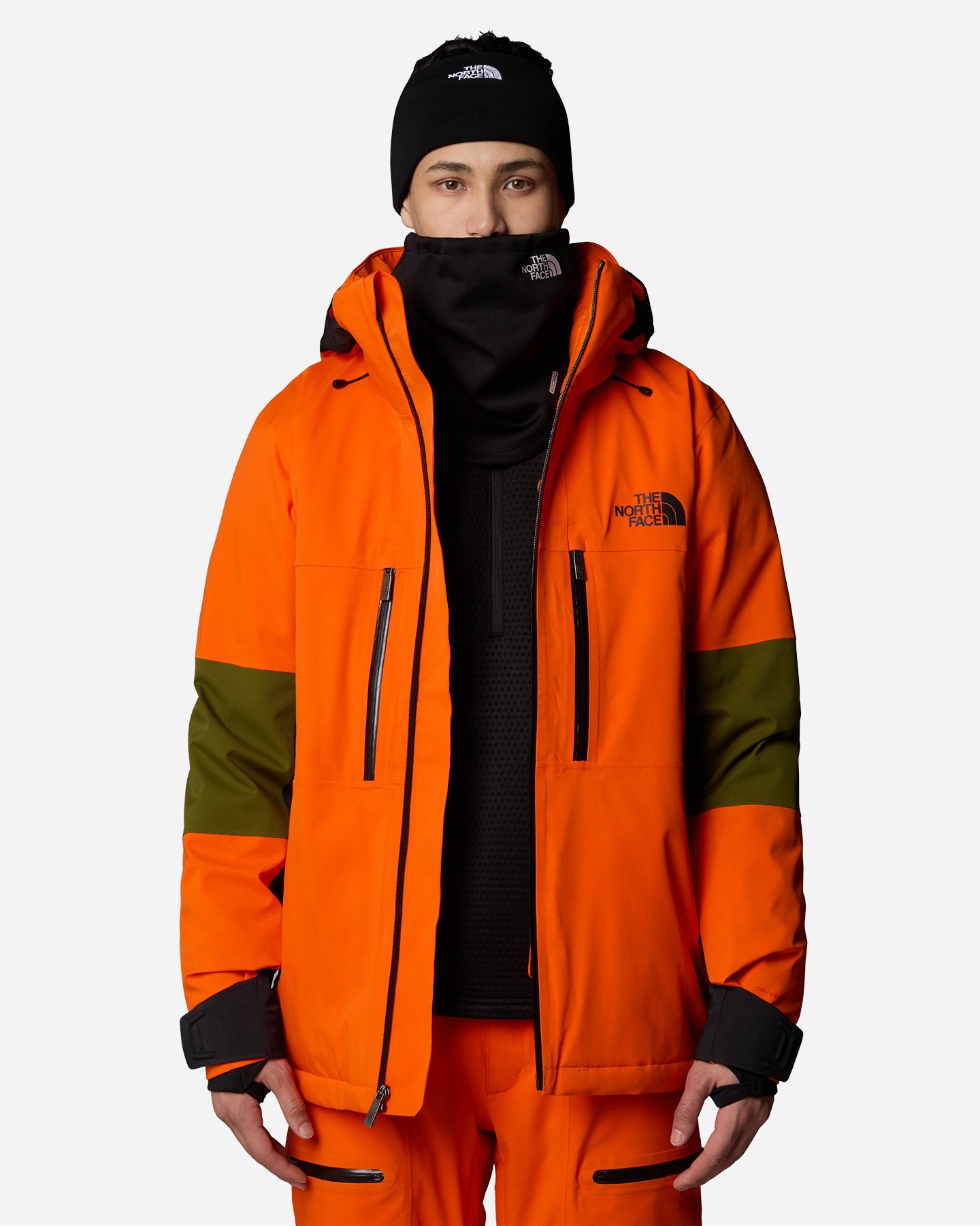 Giacca sci THE NORTH FACE CHAKAL M - Arancione - 3 | Cisalfa Sport