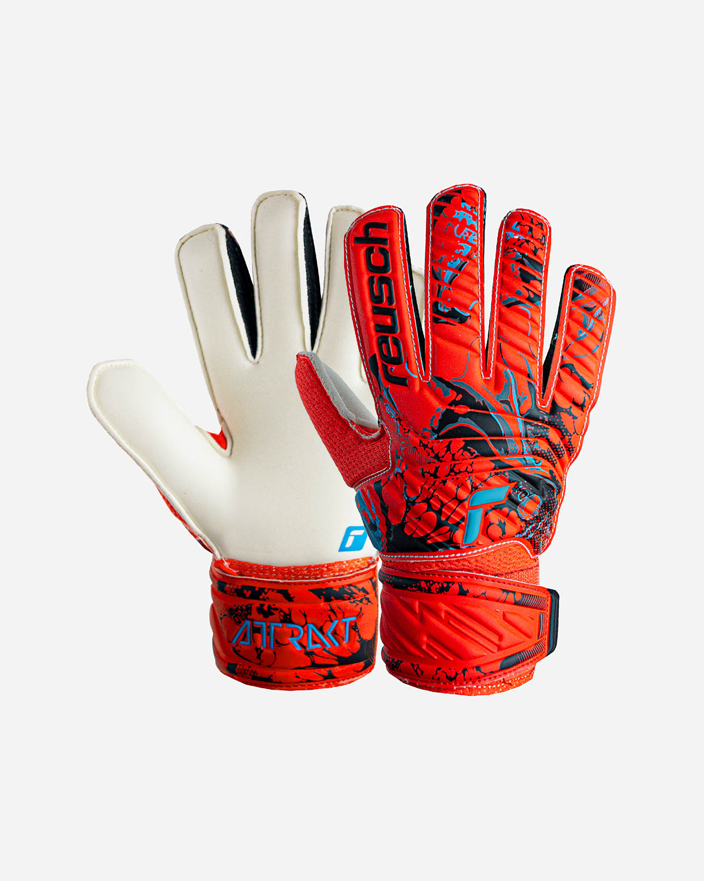 Guanti portiere REUSCH ATTRAKT SOLID JR - Color mix - 0 | Cisalfa Sport