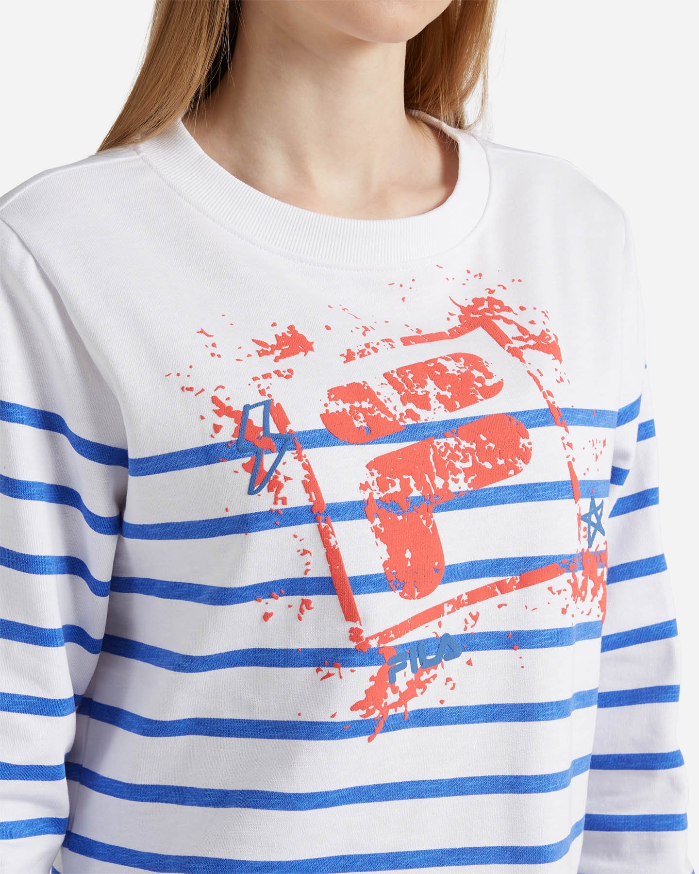 Felpa FILA GRAPHIC PUNK W - Bianco - 4 | Cisalfa Sport