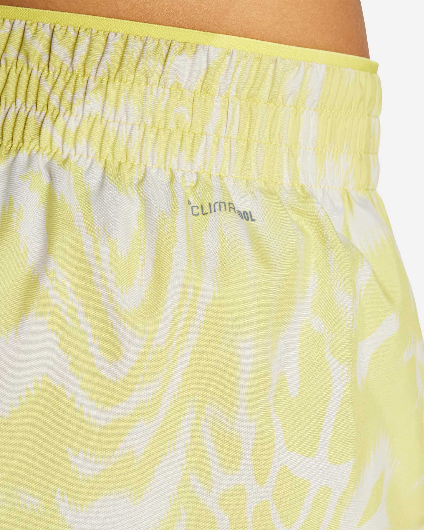 Short training ADIDAS PRINTED W - Giallo - 4 | Cisalfa Sport