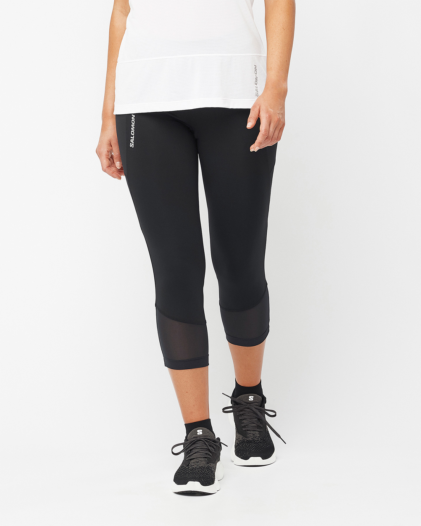 Pantalone outdoor SALOMON CROSS RUN 21'' W - Nero - 1 | Cisalfa Sport