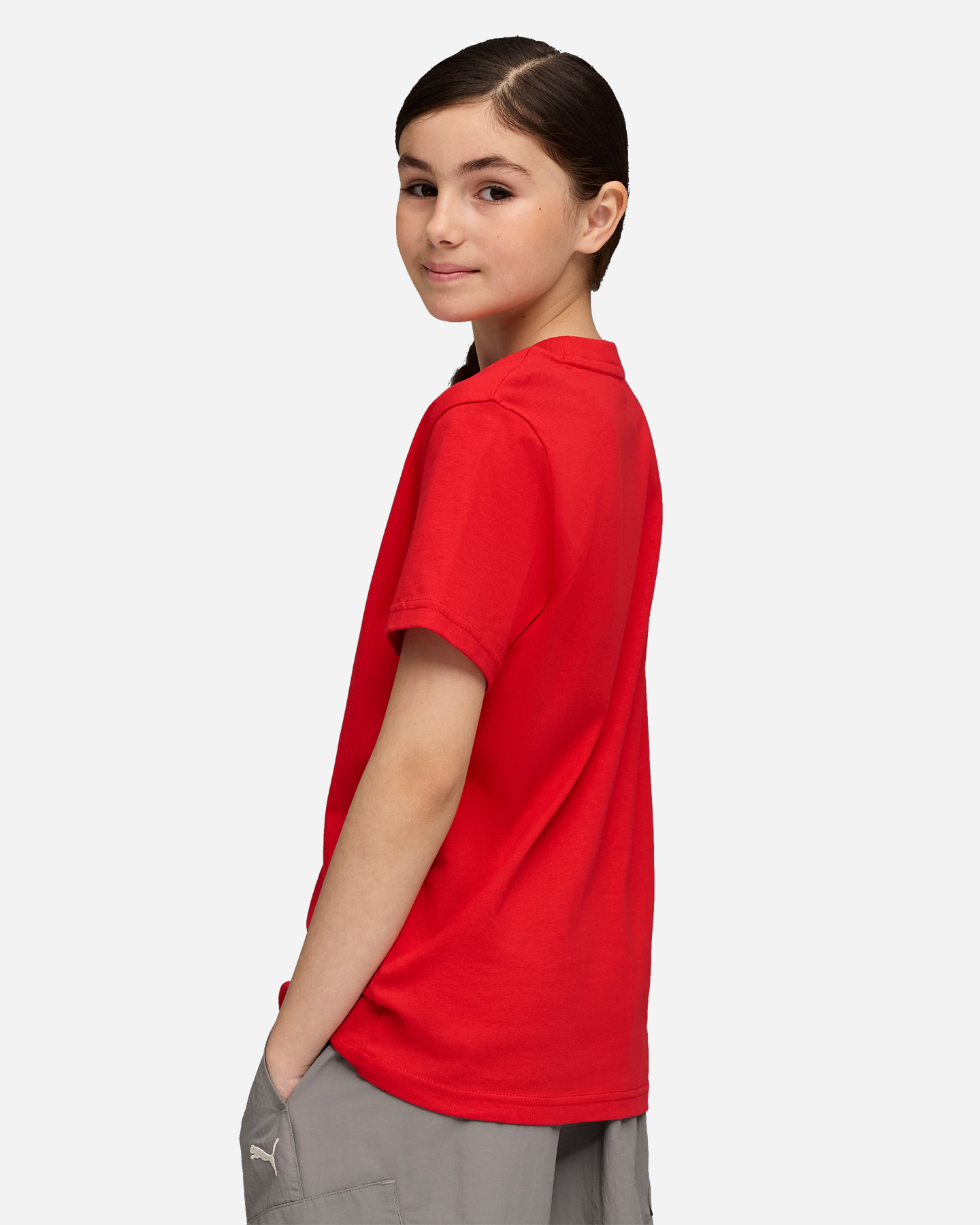 Fanwear PUMA FERRARI SPORTSW COLORED SHIELD JR - Rosso - 3 | Cisalfa Sport