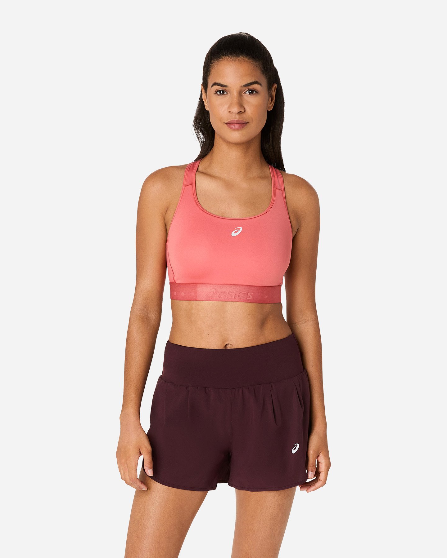 Reggiseno ASICS ROAD OMPRESSION W - Rosa - 0 | Cisalfa Sport