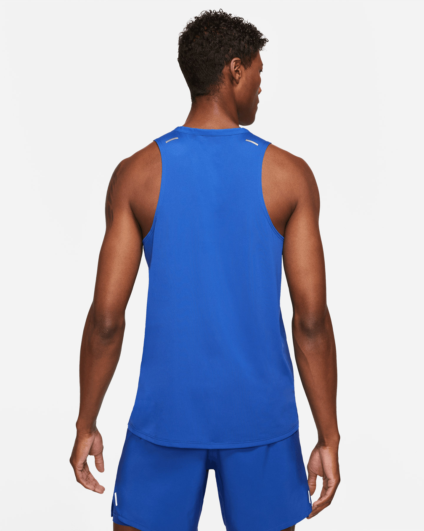 Canotta running NIKE DRI FIT RISE365 M - Blu - 1 | Cisalfa Sport