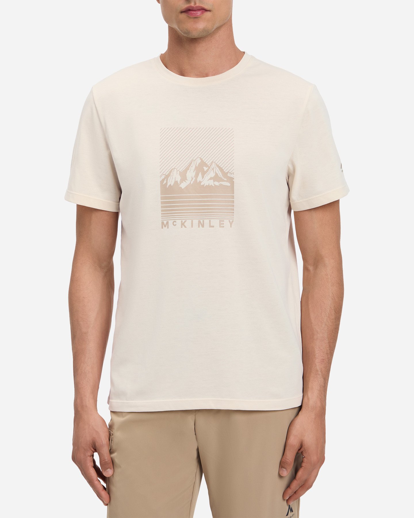 T-shirt MCKINLEY NATA III M - Beige - 1 | Cisalfa Sport