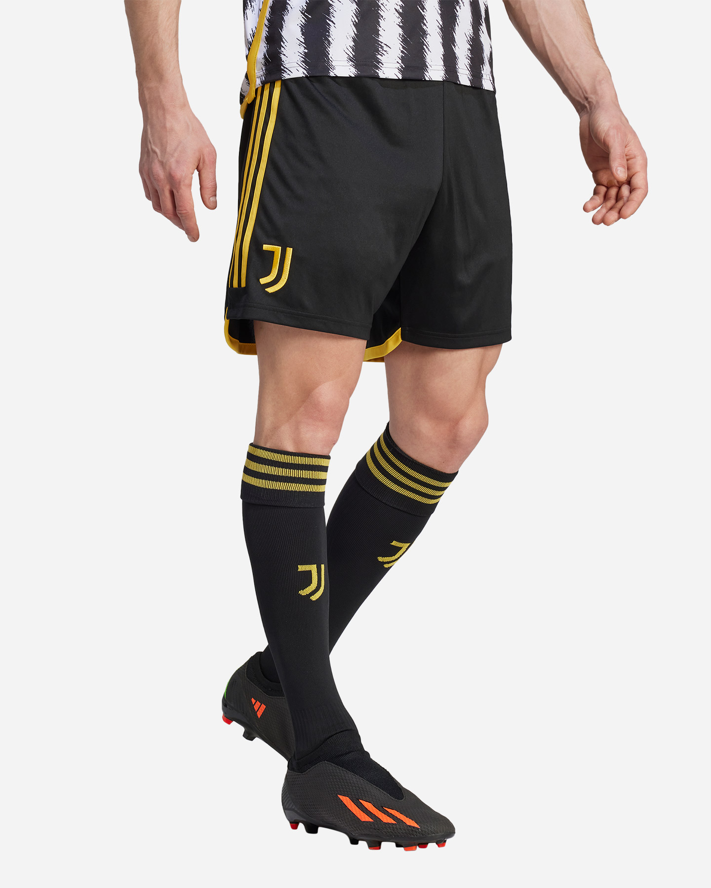 Pantaloncini calcio ufficiali ADIDAS JUVE HOME 23-24 M - Nero - 1 | Cisalfa Sport