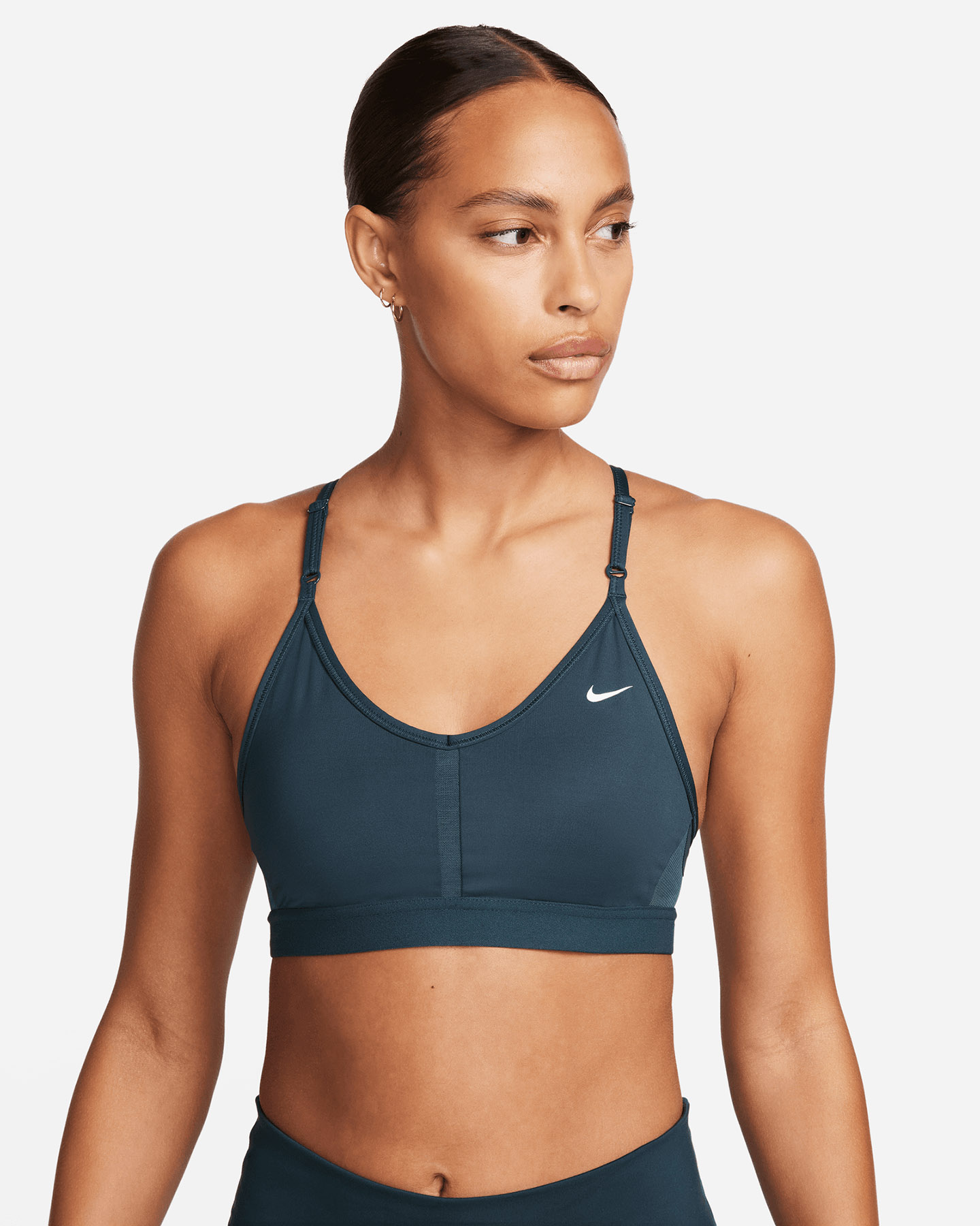 Bra training NIKE LS INDY W - Verde - 0 | Cisalfa Sport