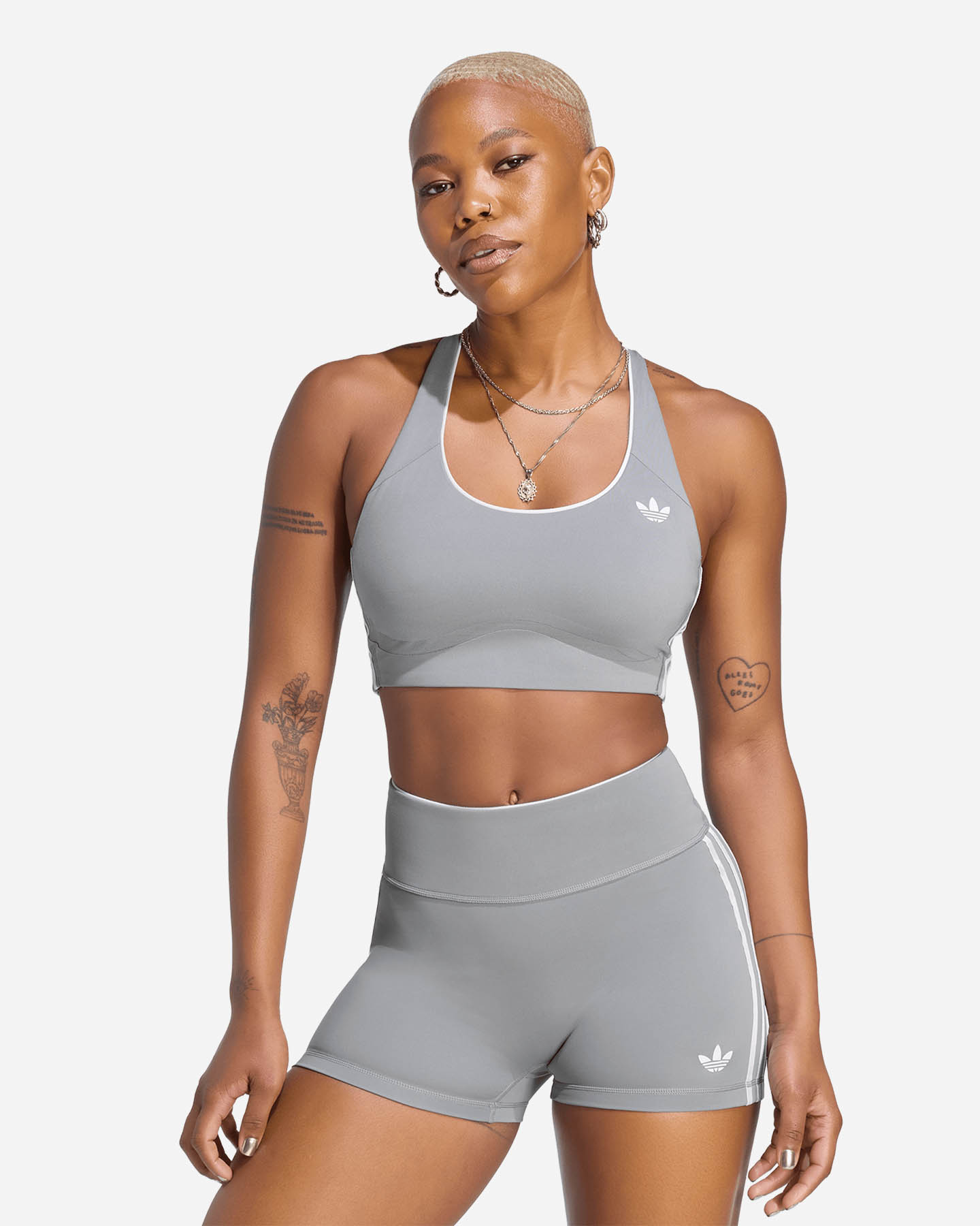 Bra training ADIDAS ORIGINALS SPORT W - Grigio - 1 | Cisalfa Sport