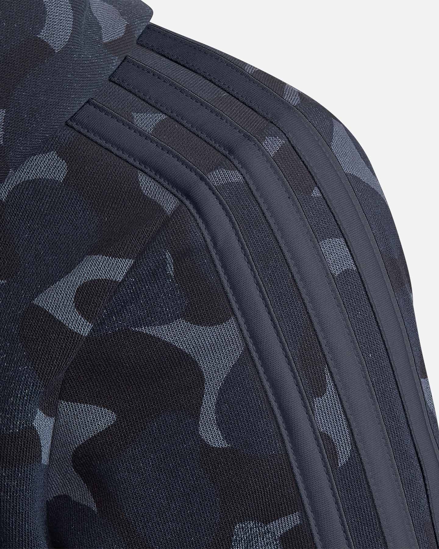 Felpa ADIDAS FUTURE ICONS 3STRIPES JR - Nero - 2 | Cisalfa Sport