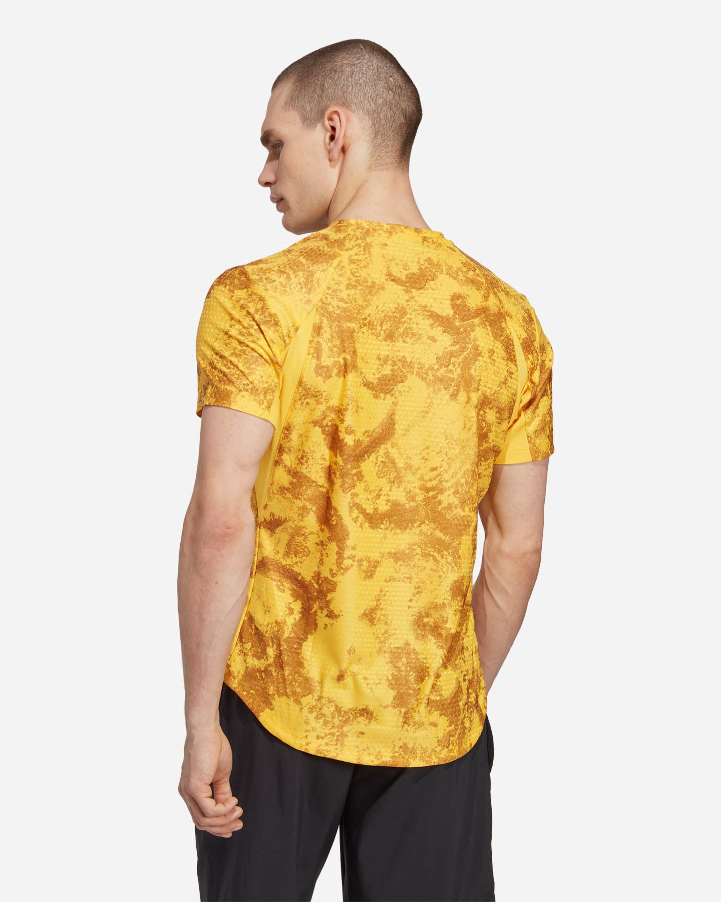 T-shirt tennis ADIDAS FREELIFT PARIS M - Giallo - 2 | Cisalfa Sport