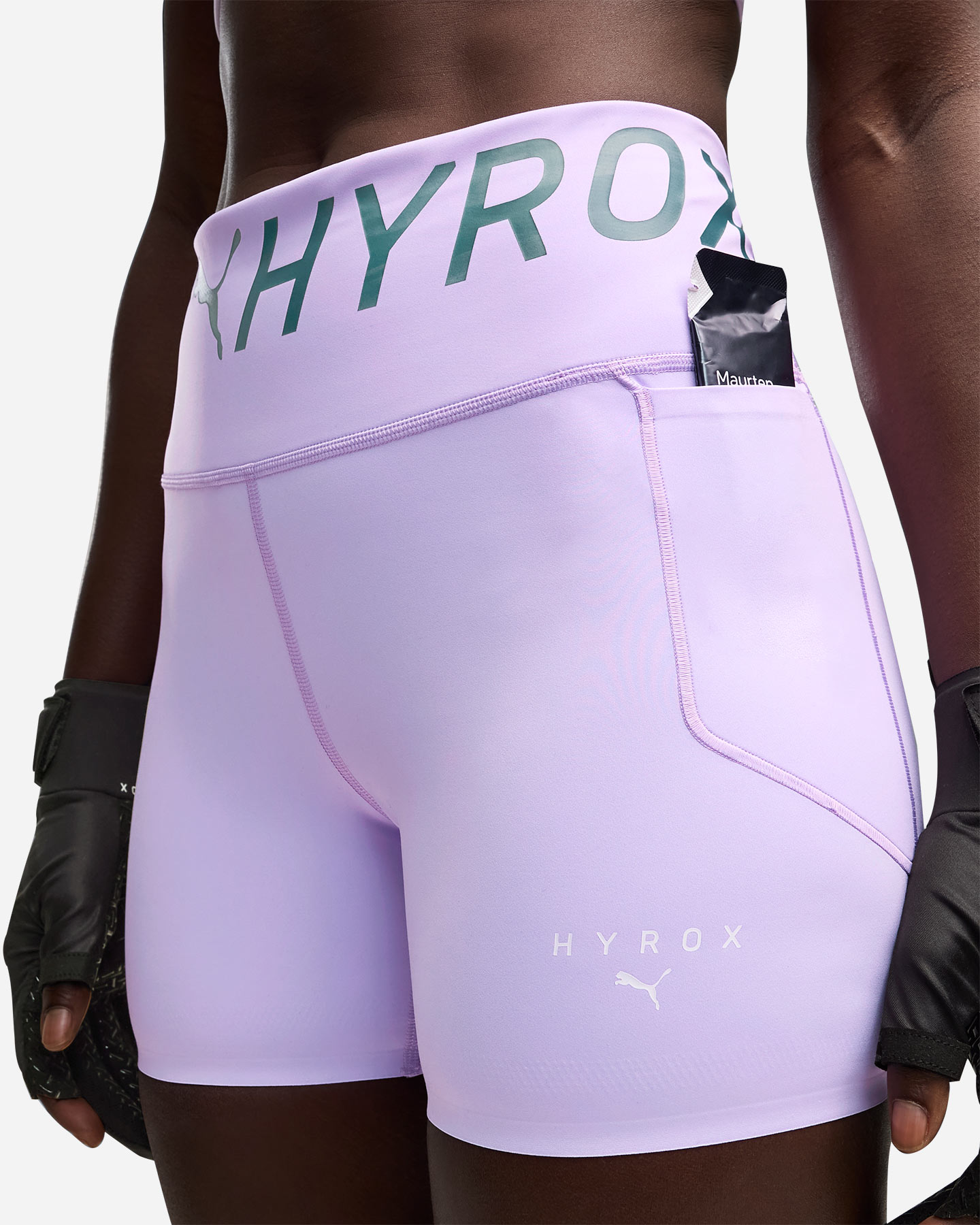 Short training PUMA HYROX PWRMODE W - Lilla - 5 | Cisalfa Sport