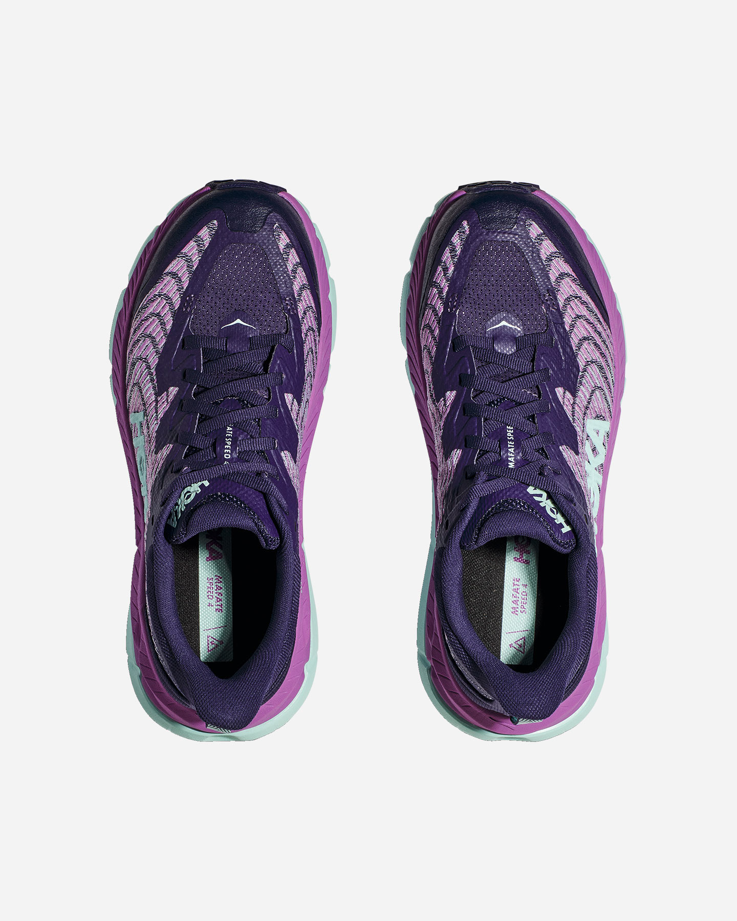 Scarpe trail HOKA MAFATE SPEED 4 W - Viola - 3 | Cisalfa Sport