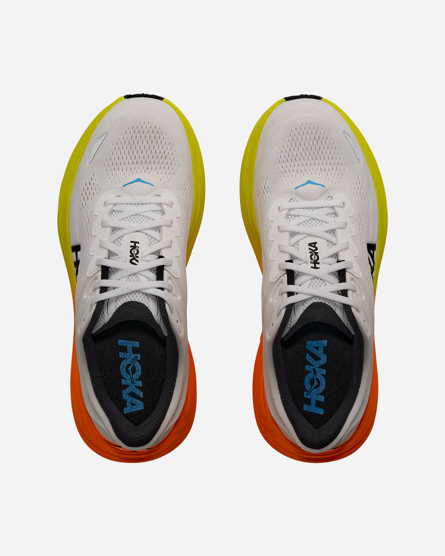 Scarpe running HOKA BONDI 9 M - Bianco - 2 | Cisalfa Sport