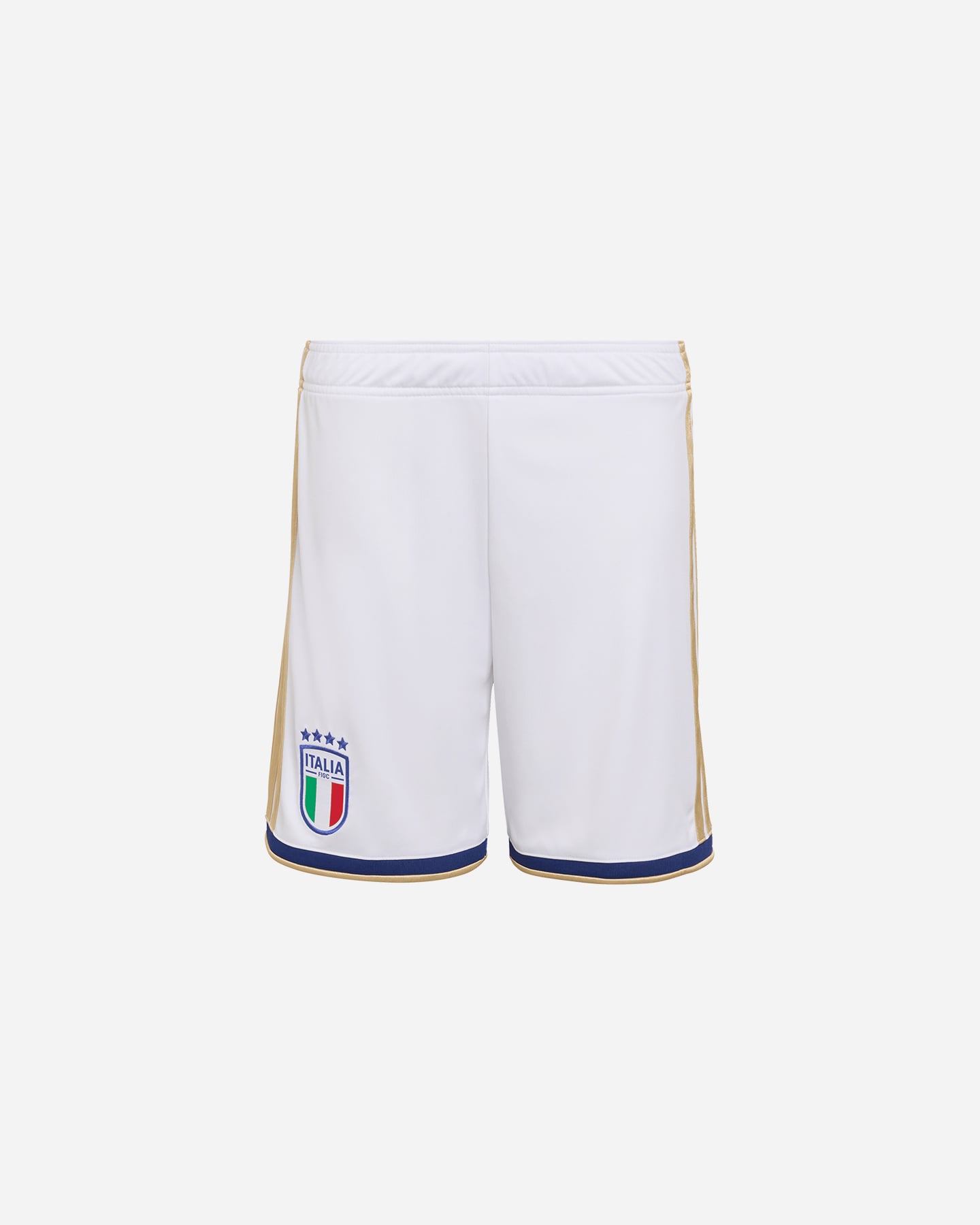 Adidas Italia Figc Home Jr - Pantaloncini Calcio Ufficiali - Bianco