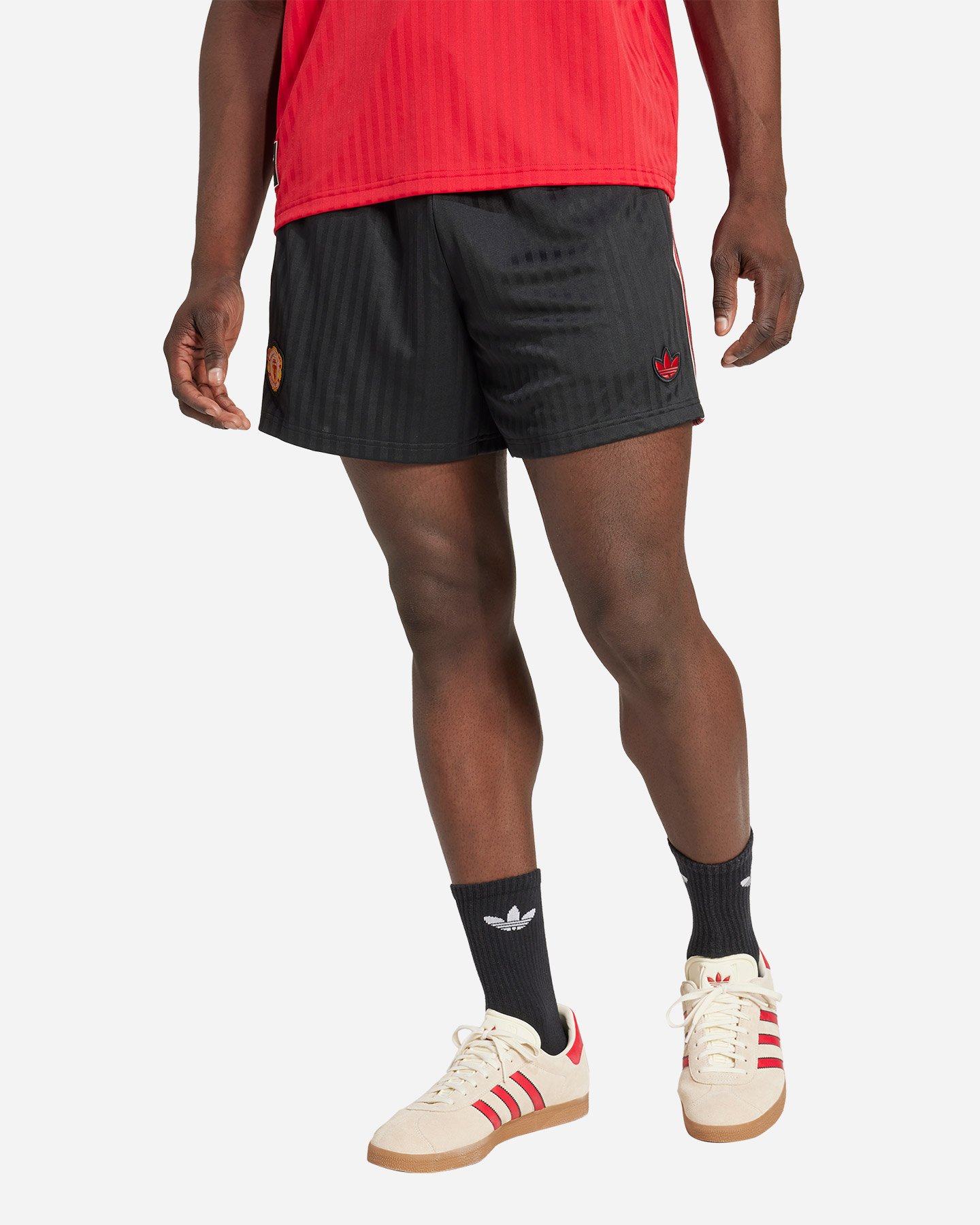 Pantaloncini calcio ufficiali ADIDAS MANCHESTER UNITED OG ICON 24-25 M - Nero - 1 | Cisalfa Sport