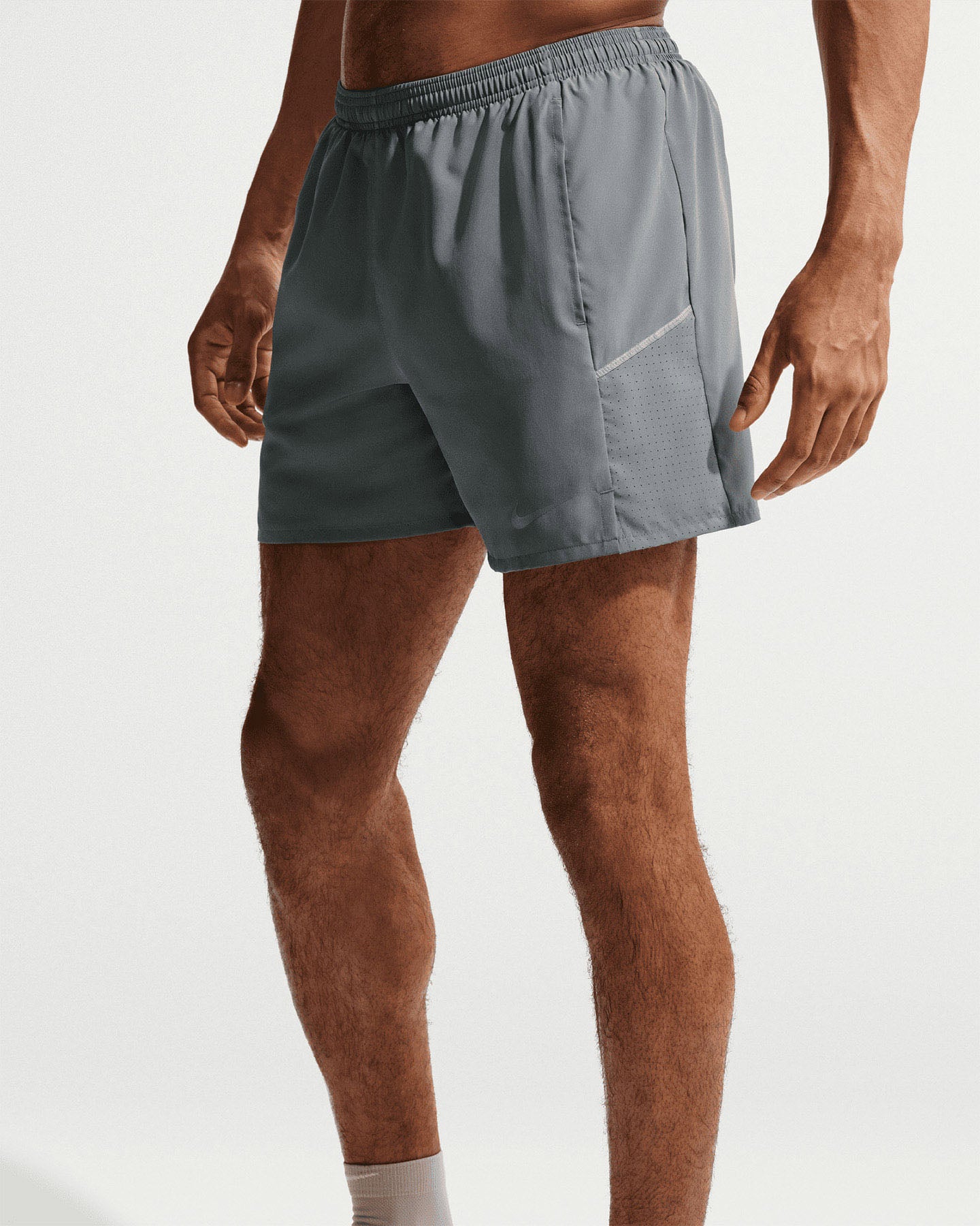 Short running NIKE MILER 5 M - Grigio - 3 | Cisalfa Sport