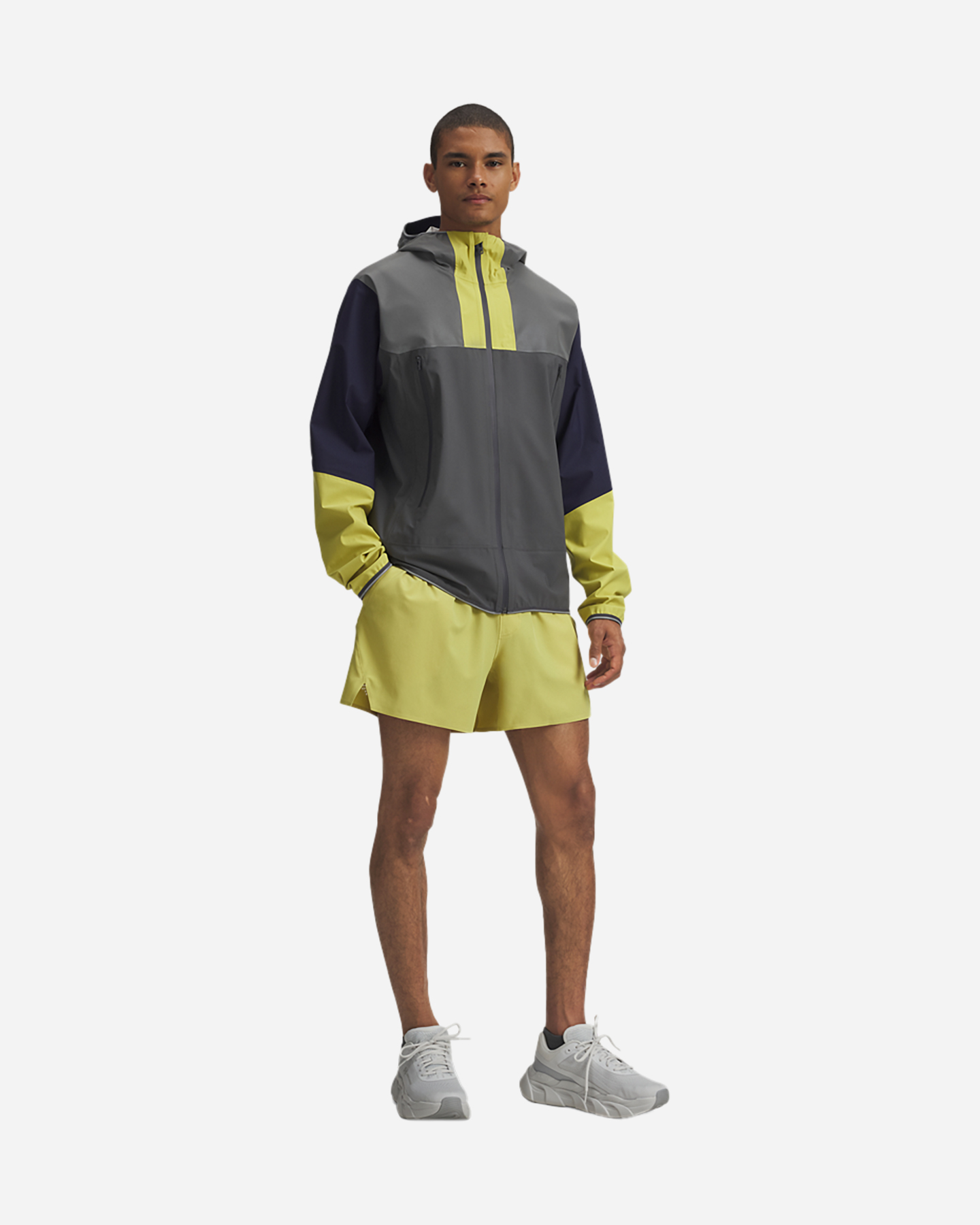 Felpa training UNDER ARMOUR HALO RUN M - Grigio - 4 | Cisalfa Sport