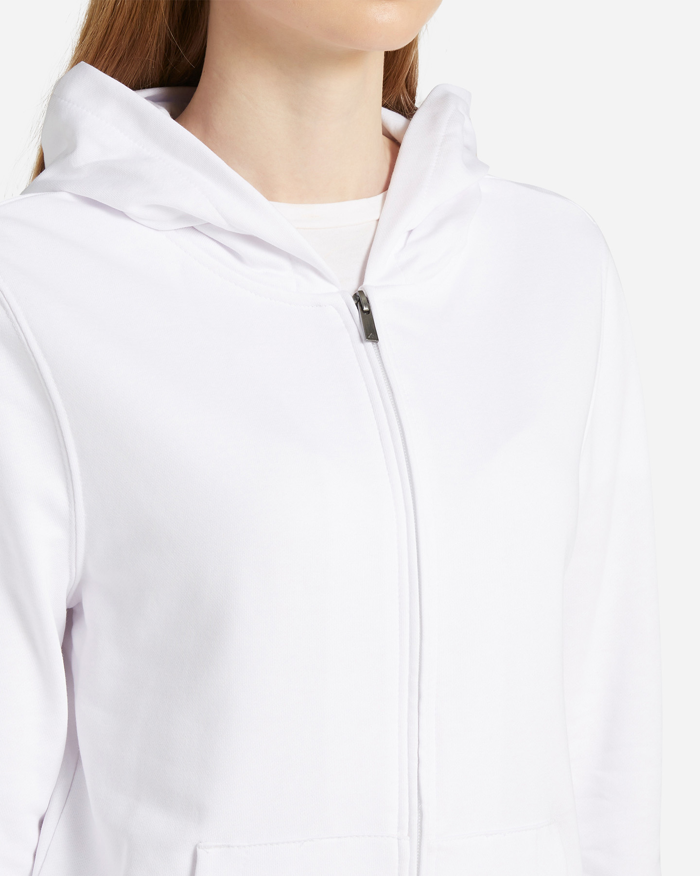 Felpa ABC BASIC W - Bianco - 4 | Cisalfa Sport